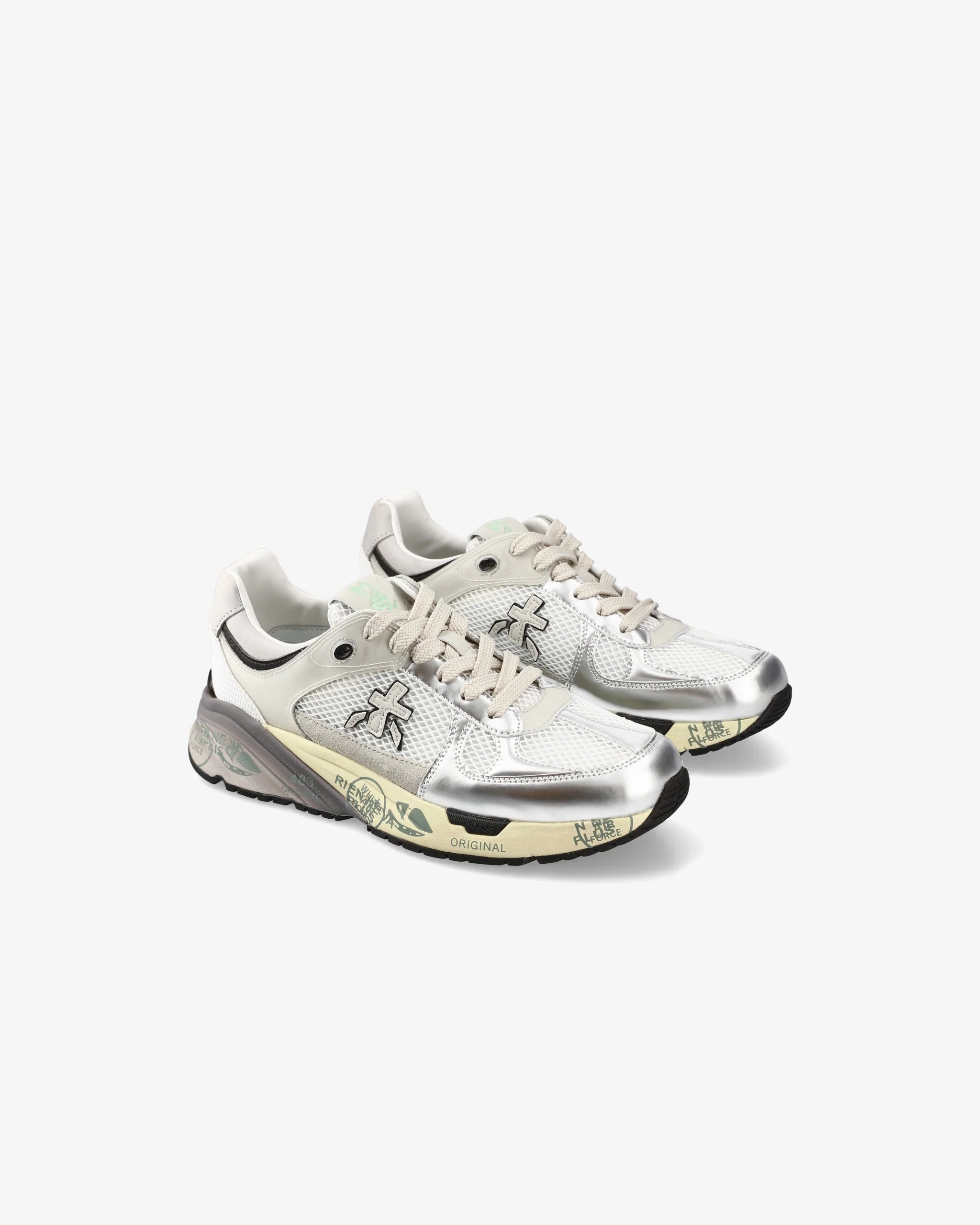 PREMIATA Sneaker Donna Mased 7402-Grigio Silver