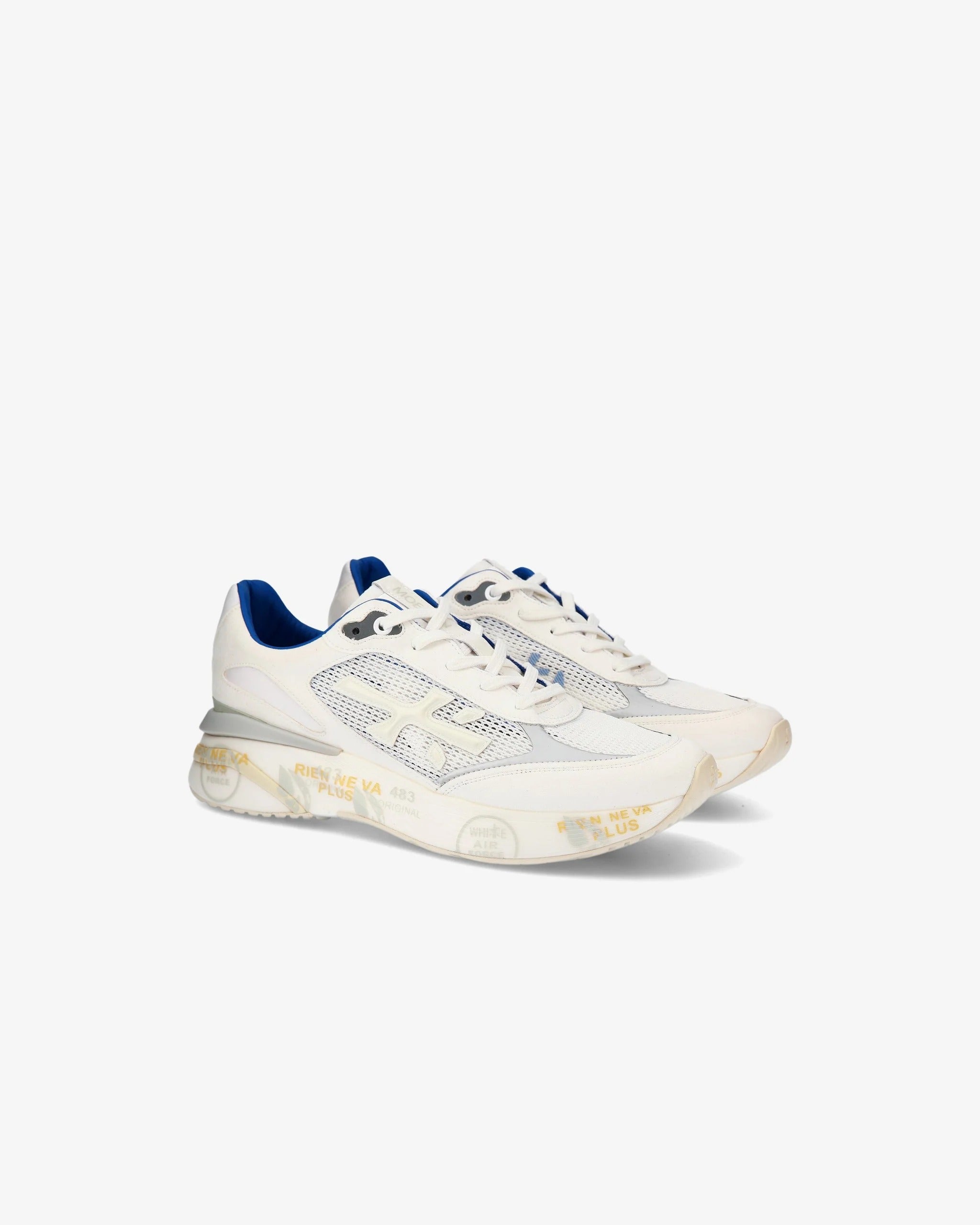 PREMIATA Sneaker Uomo Moerun 6732-Bianco
