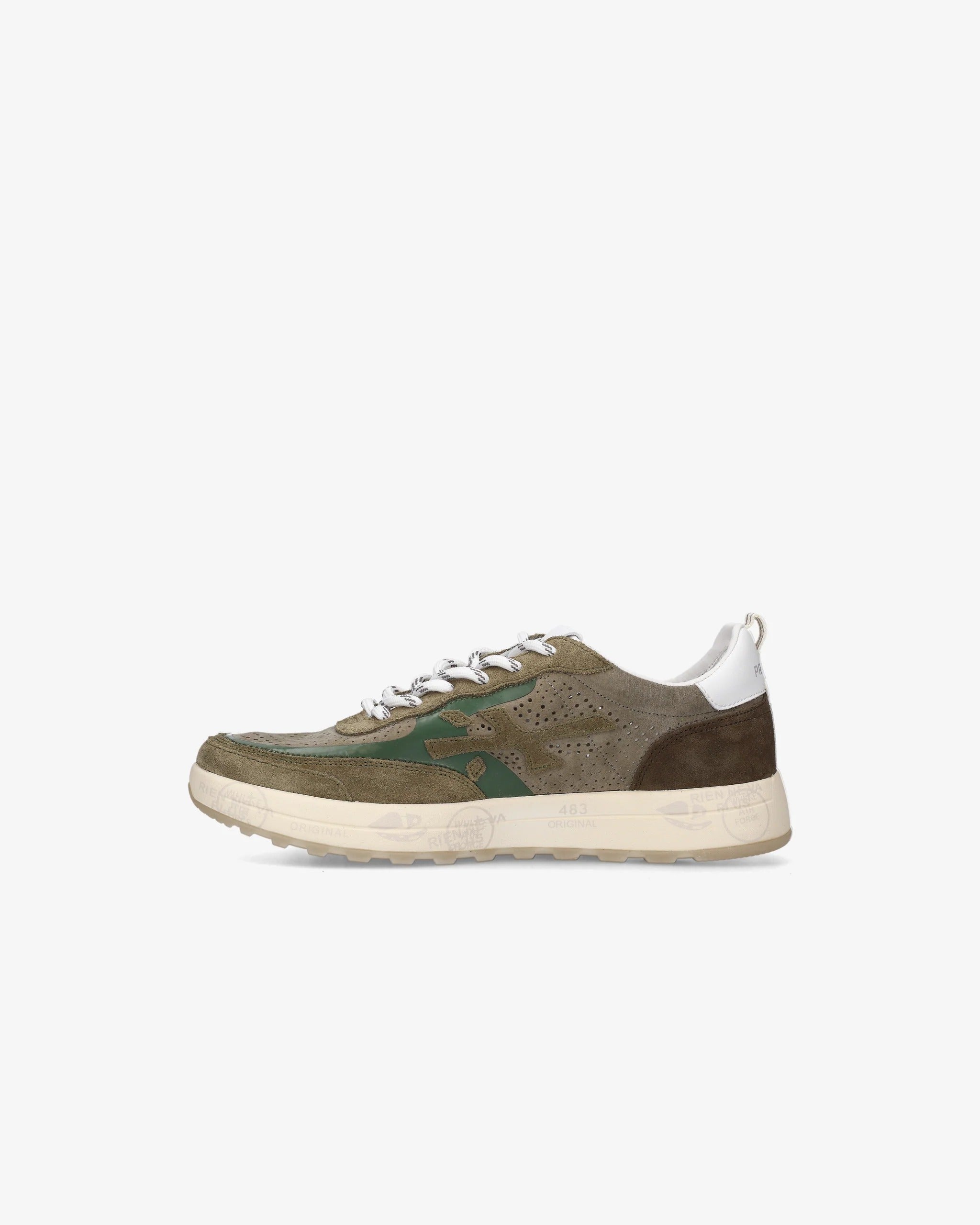 PREMIATA Sneaker Uomo Nous 7221-Verde Oliva
