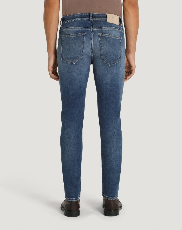 PT TORINO Jeans Uomo Swing Indigo Travel Denim-Blu