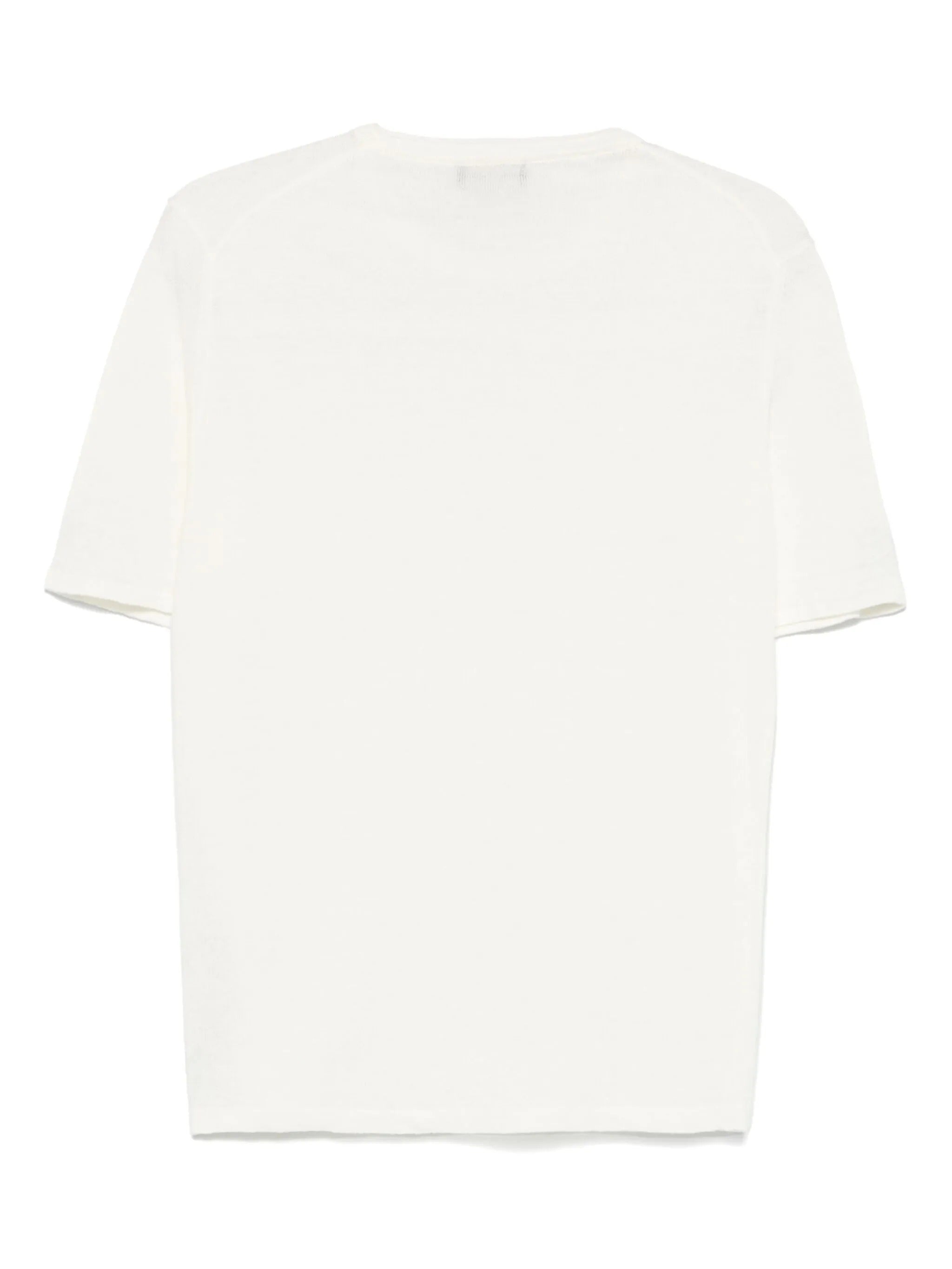 ROBERTO COLLINA T-Shirt Uomo Lino-Bianco