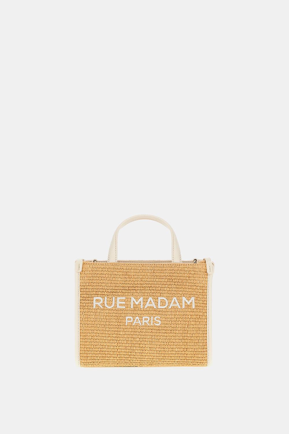 RUE MADAM The Summer Mini Tote-Straw Sand