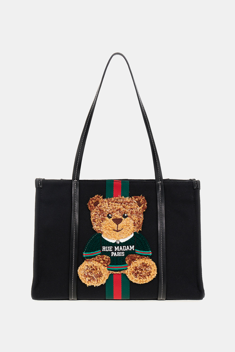 RUE MADAM Borsa Jellystone Shopping-Canvas Black