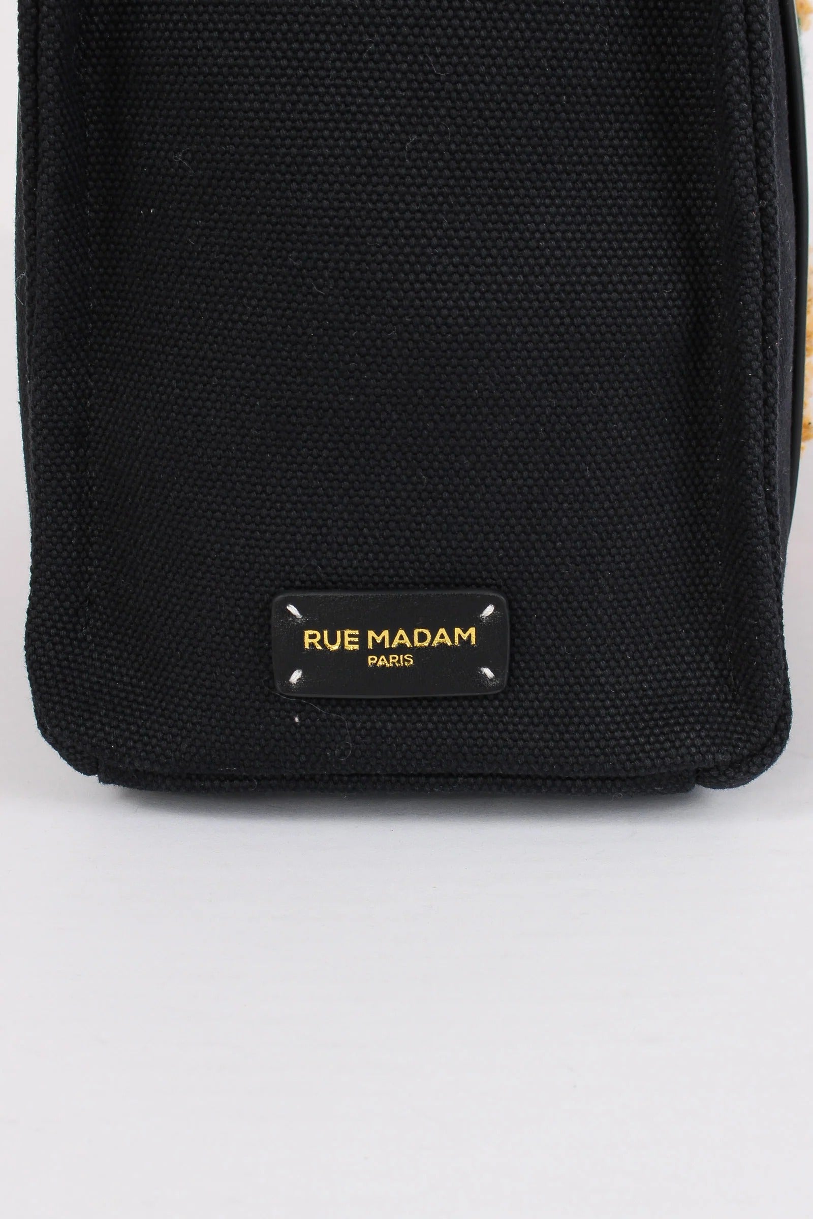 RUE MADAM Borsa Jellystone Shopping-Canvas Black