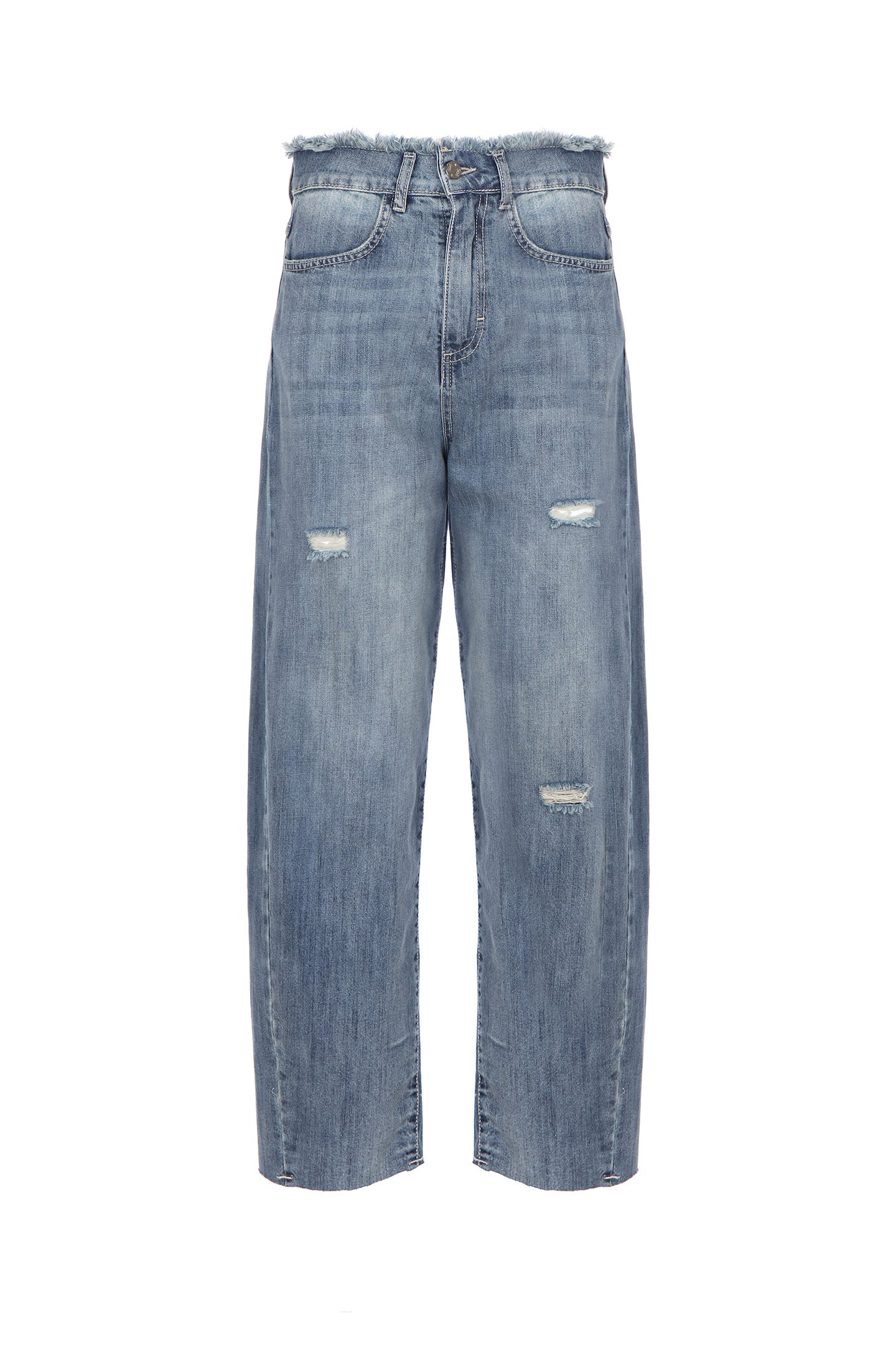 SO ALLURE Jeans Palloncino Denim-Medium Blue