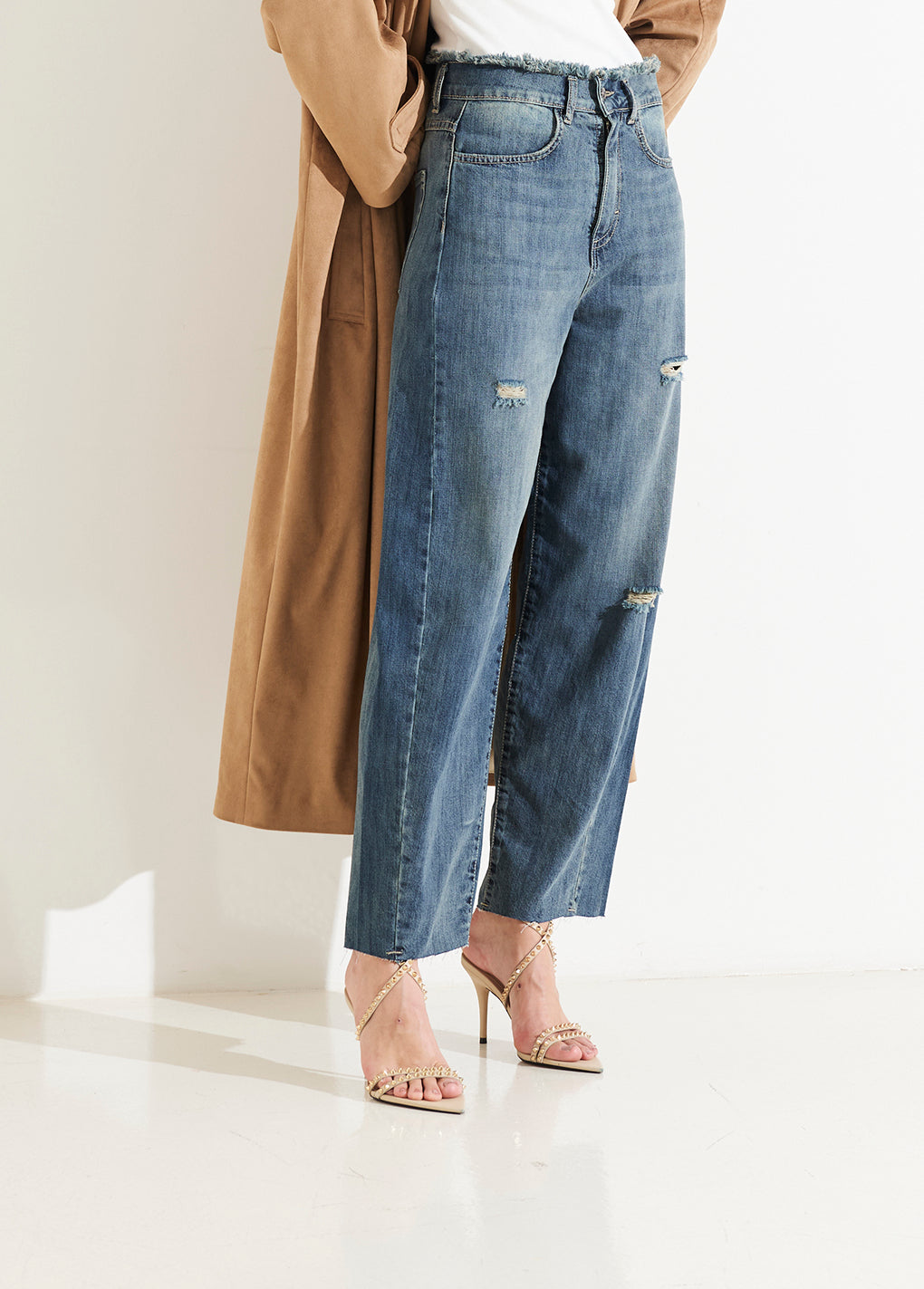 SO ALLURE Jeans Palloncino Denim-Medium Blue