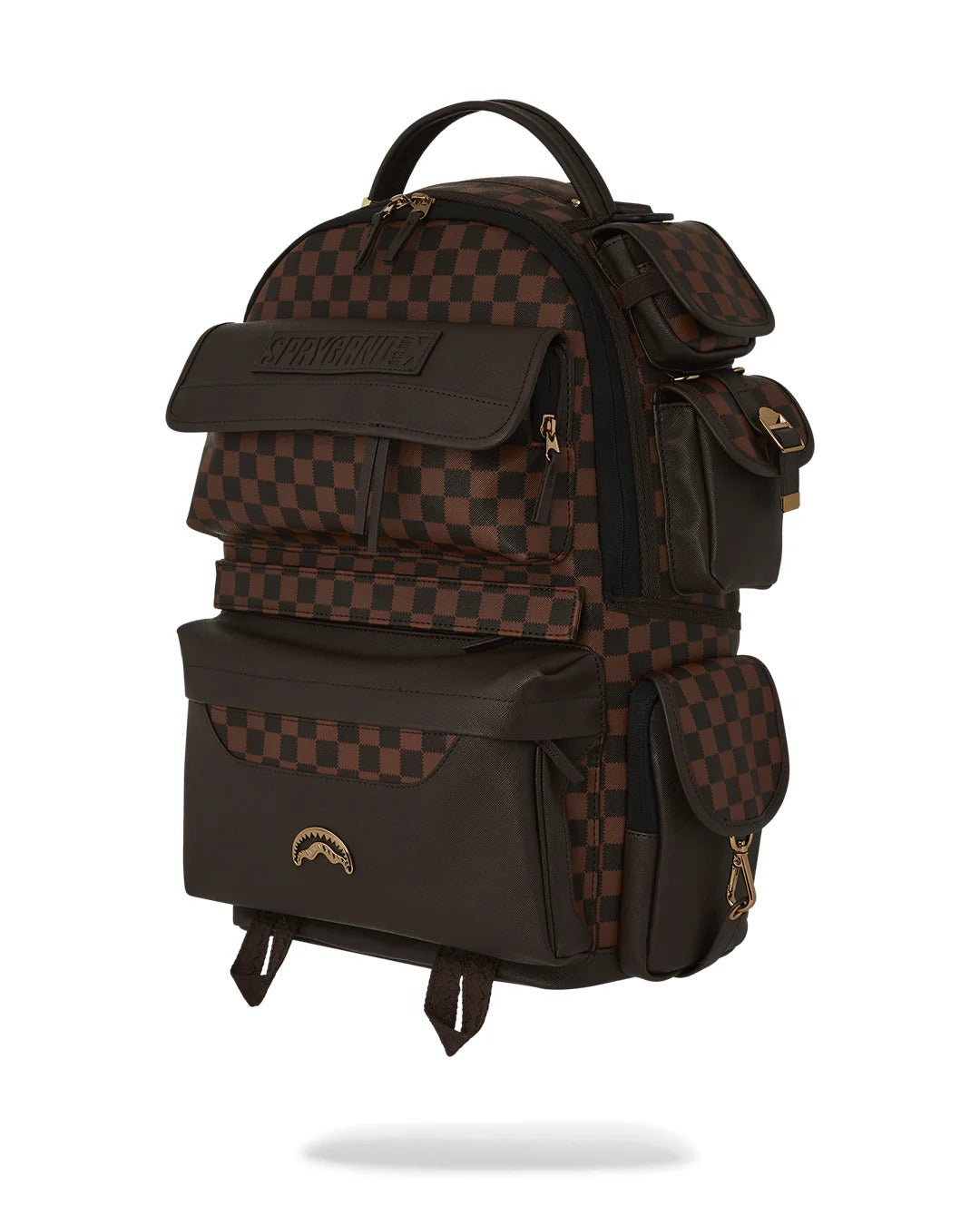 SPRAYGROUND Zaino Spec Ops Pixel Emboss-Marrone