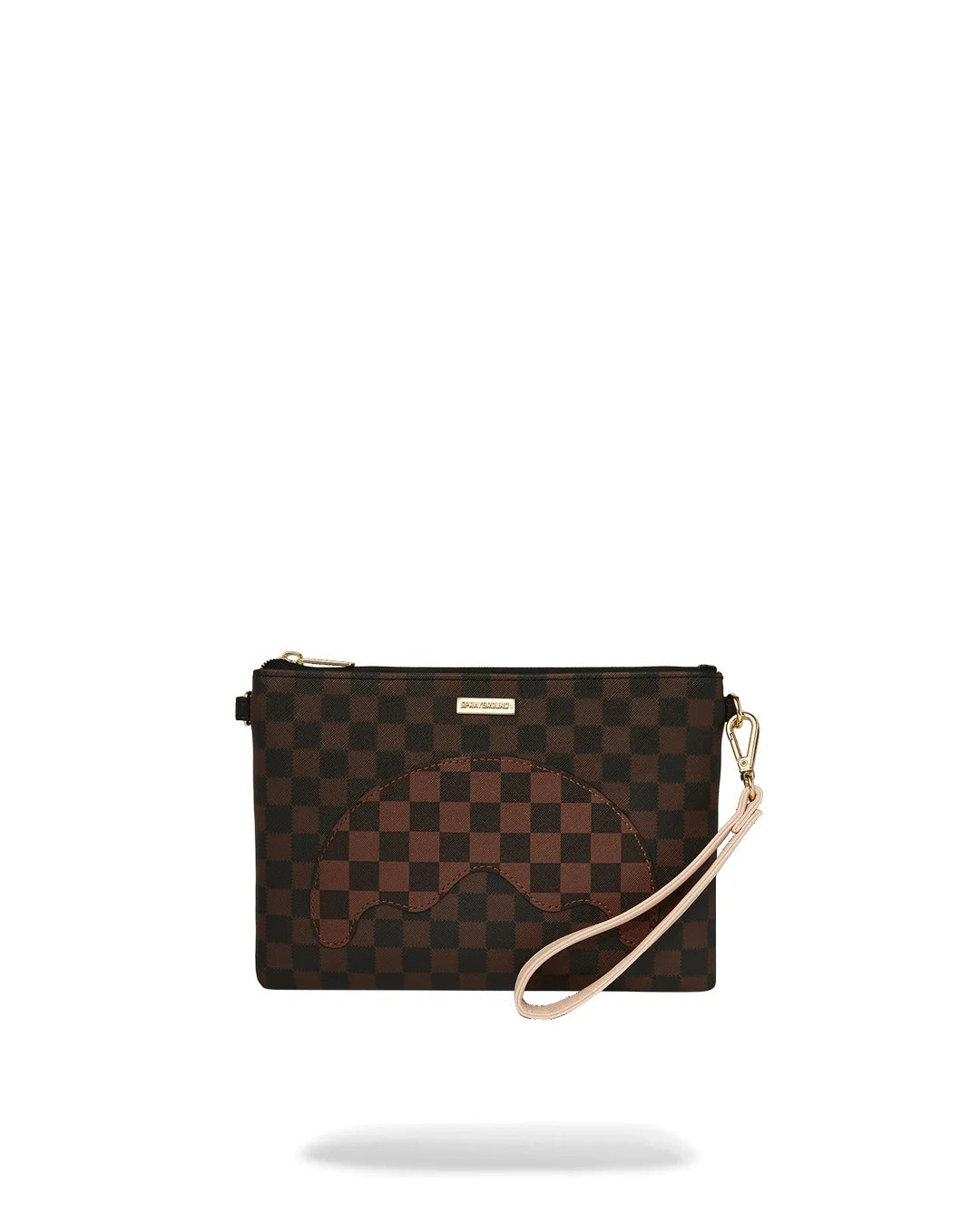 SPRAYGROUND Pochette Boujee Strap-Marrone