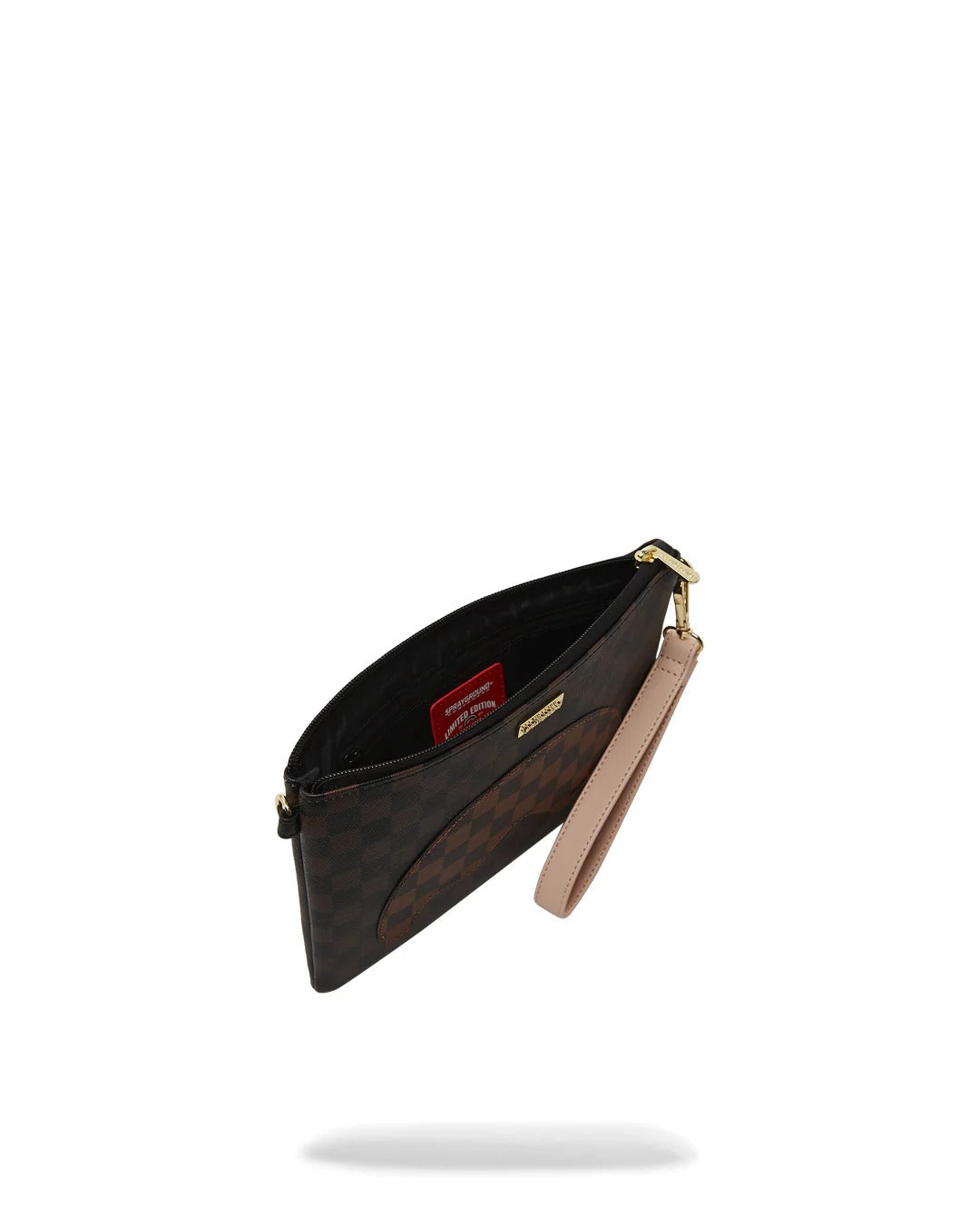SPRAYGROUND Pochette Boujee Strap-Marrone