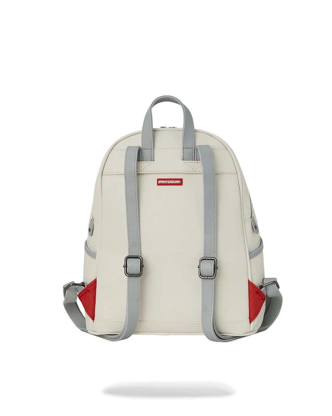 SPRAYGROUND Zainetto Cream Check SHARK CENTRAL-Ecru