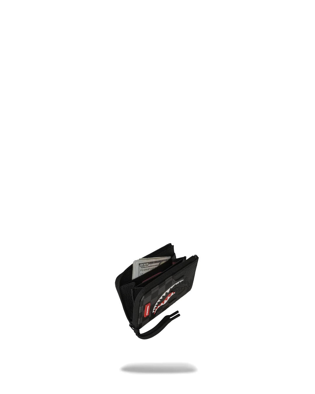 SPRAYGROUND Portafoglio Unfinished Shark-Nero