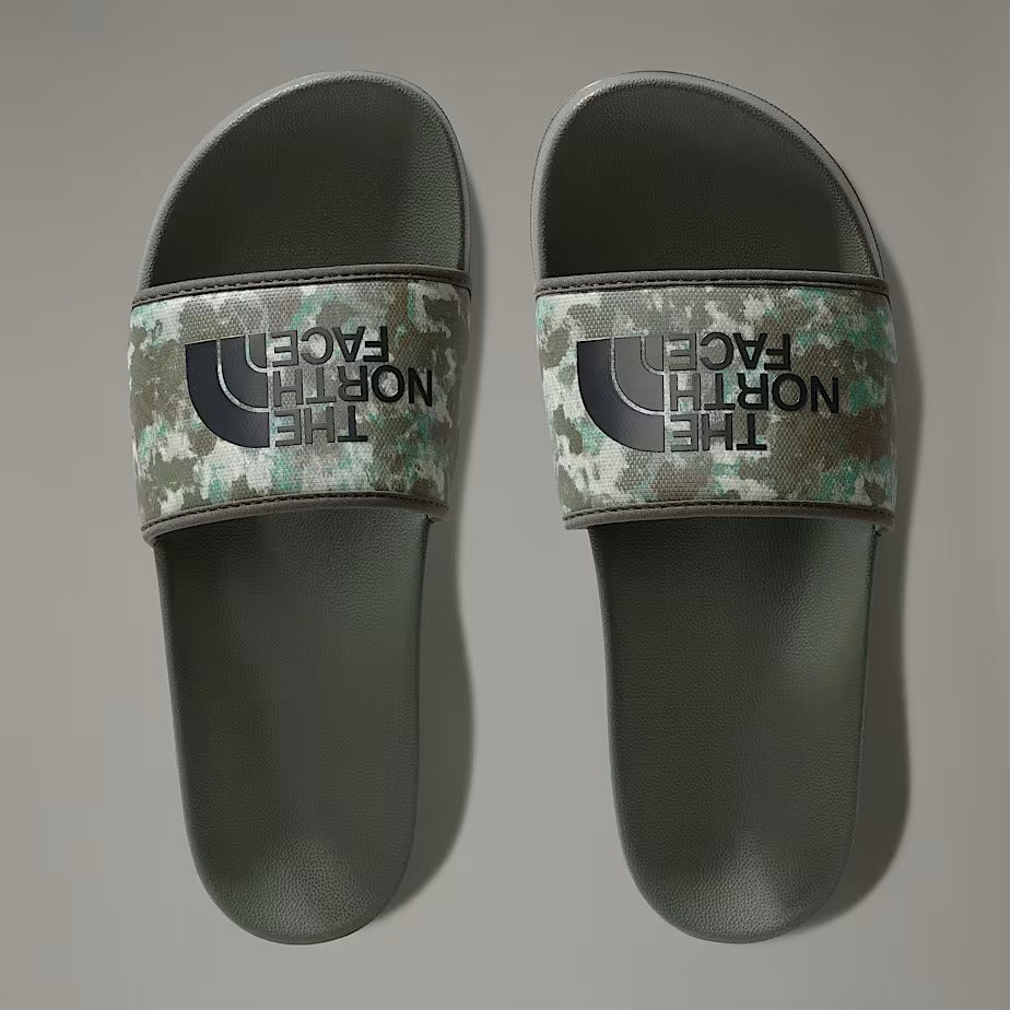THE NORTH FACE Ciabatta Uomo Base Camp III-Military Olive Stippled Campo Print