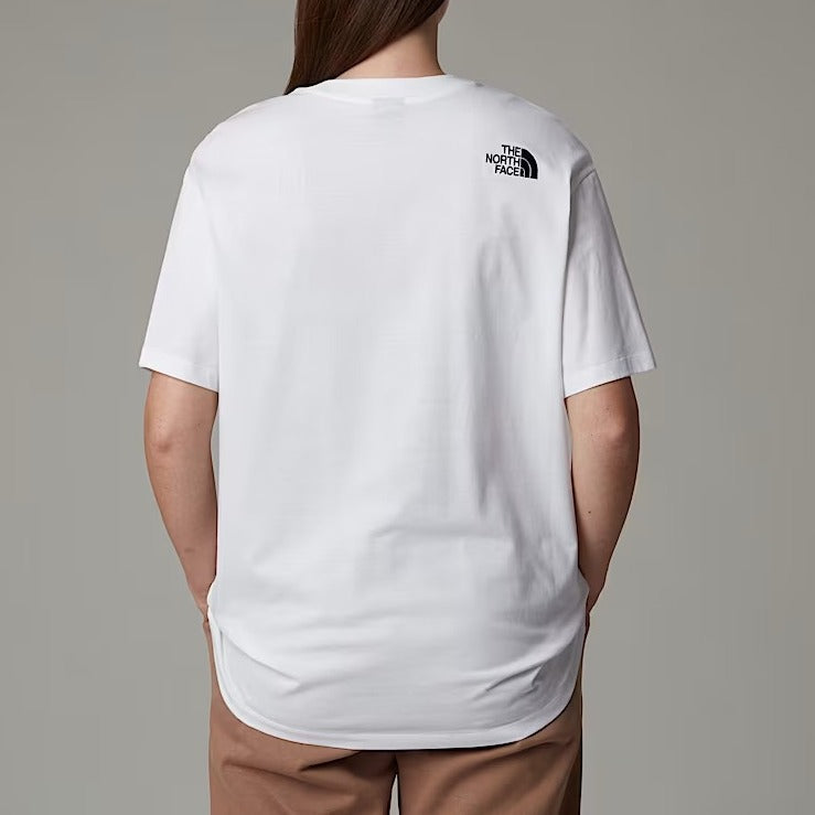 THE NORTH FACE T-Shirt Donna Simple Dome Oversize-Tnf White