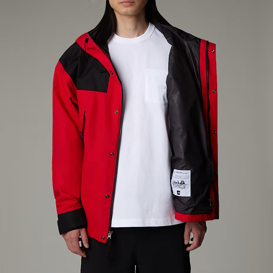 THE NORTH FACE Giubbino Uomo MONO MOUNTAIN-Tnf Red Tnf Black