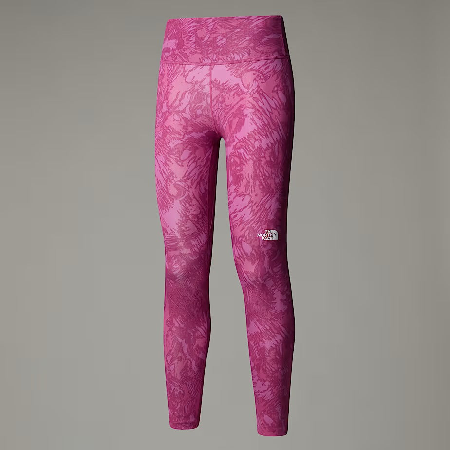 THE NORTH FACE Leggings Donna FLEX 25IN-Cyber Berry Waterfall Print