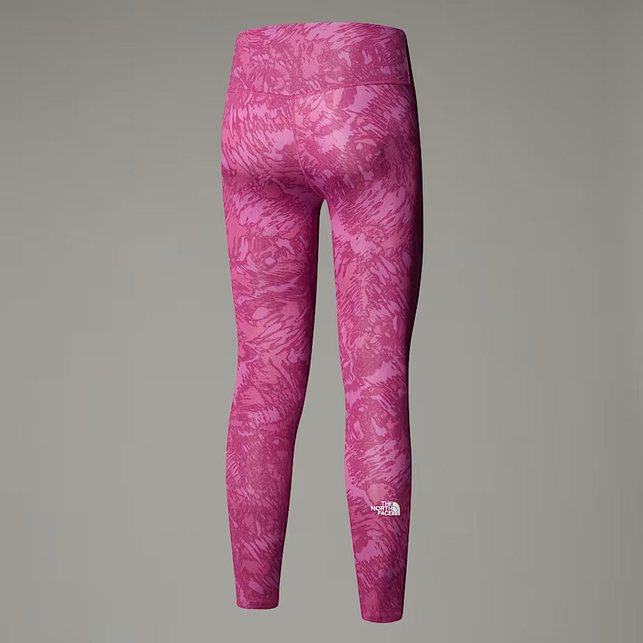 THE NORTH FACE Leggings Donna FLEX 25IN-Cyber Berry Waterfall Print