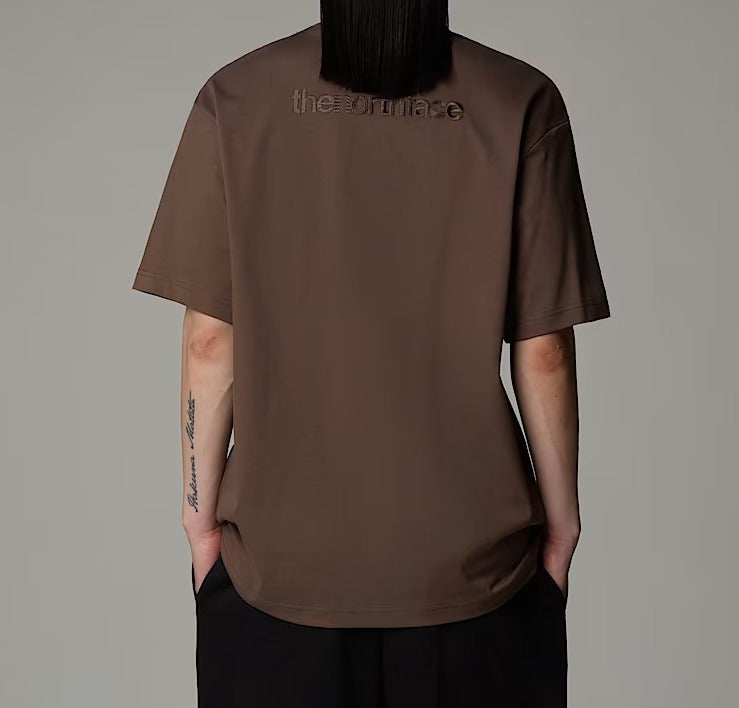 THE NORTH FACE T-Shirt Uomo RMST Logo Relaxed-Smokey Brown