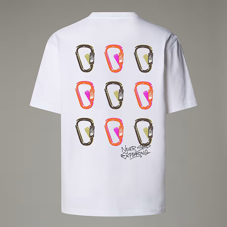 THE NORTH FACE T-Shirt Unisex Nse Oversized-Tnf White