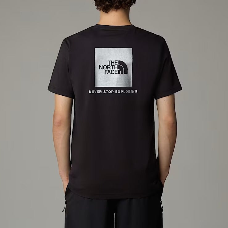 THE NORTH FACE T-Shirt Uomo Nse REFLECTIVE BOX-Tnf Black