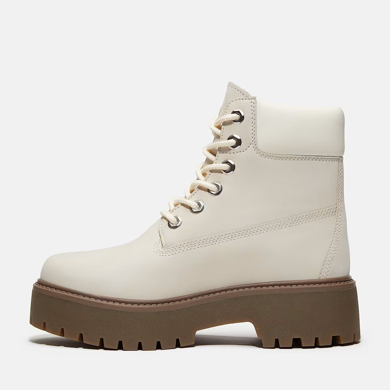 TIMBERLAND Scarponcino Donna STONE STREET 6 INCH LACE UP WATERPROOF-Grigio