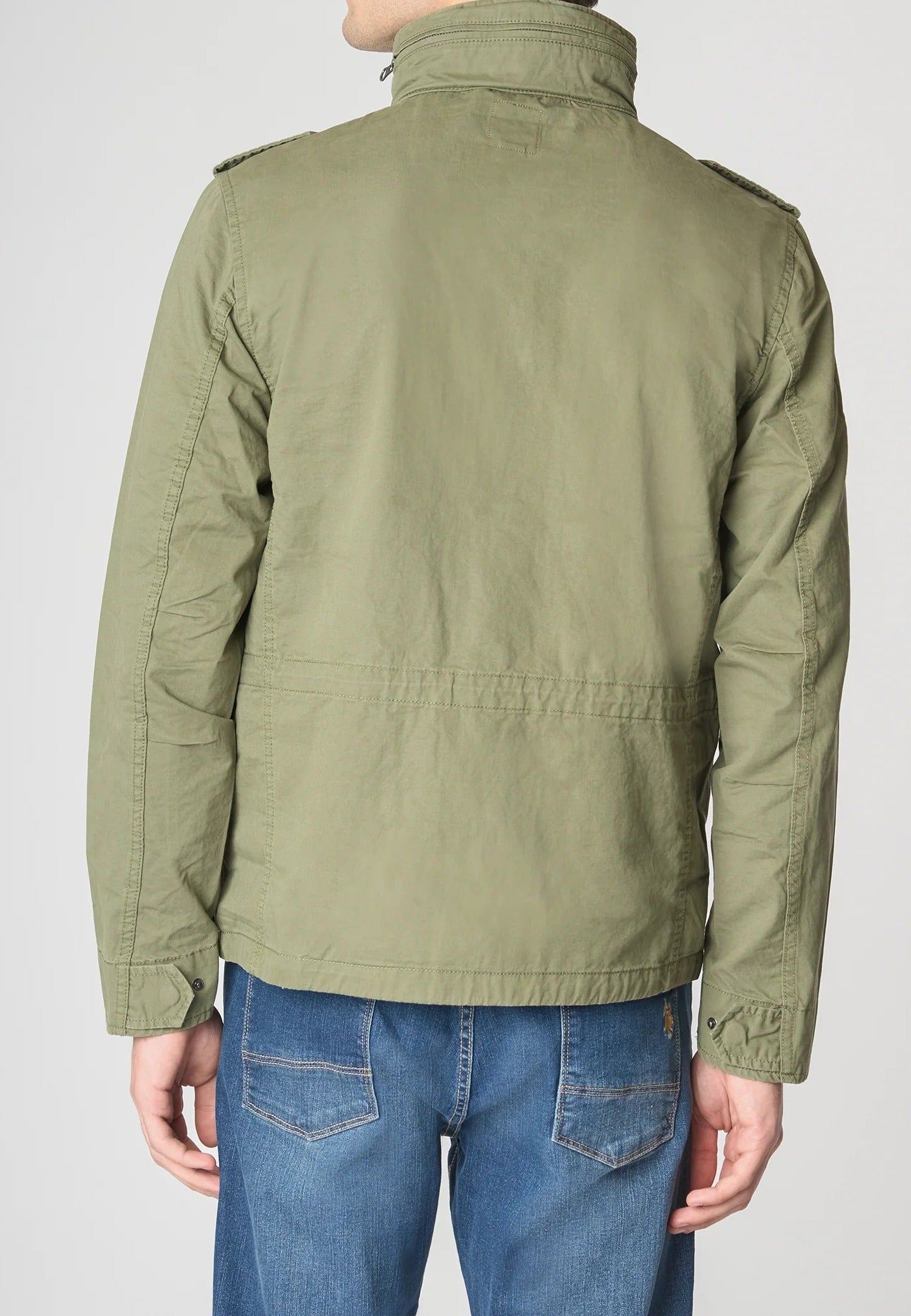 U.S. POLO ASSN. Giacca Uomo WIL FIELD-Verde Militare