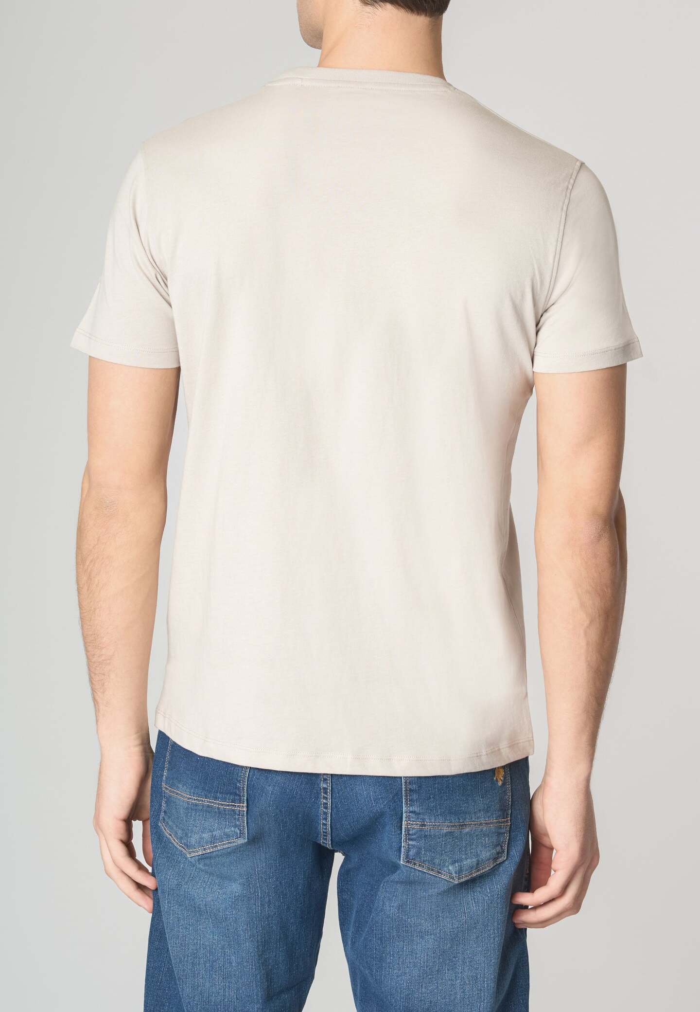 U.S. POLO ASSN. T-Shirt Uomo Mick-Sabbia
