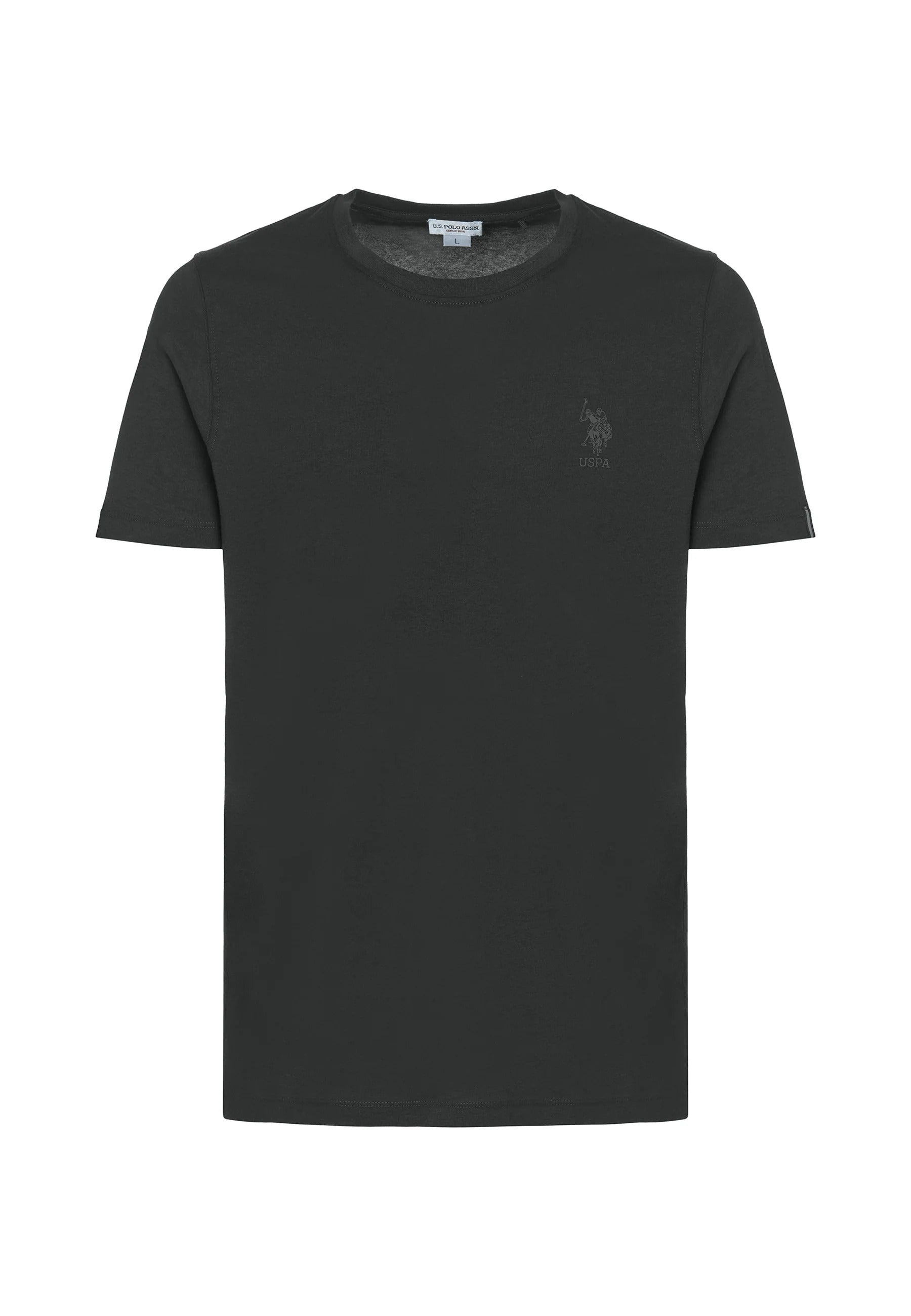 U.S. POLO ASSN. T-Shirt Uomo Mick Reflect Tape-Nero