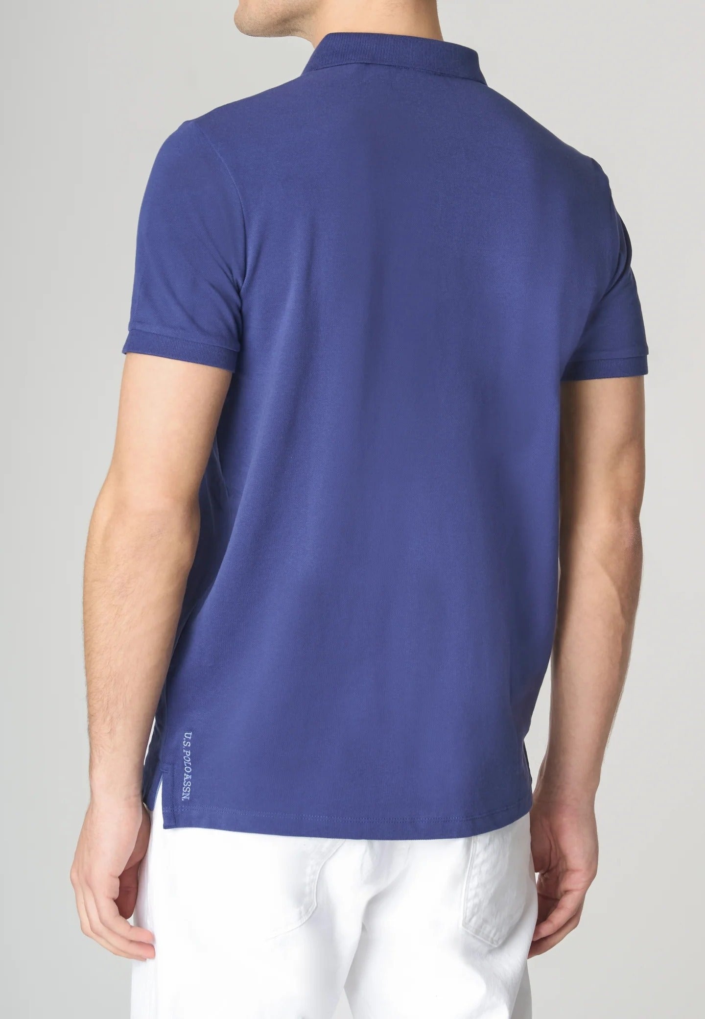 U.S. POLO ASSN. Polo Uomo King Basic-Blu Indaco