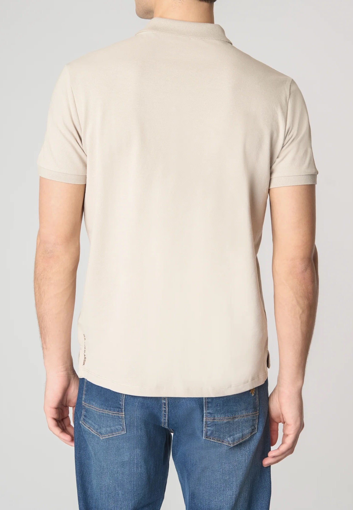 U.S. POLO ASSN. Polo Uomo King Basic-Beige