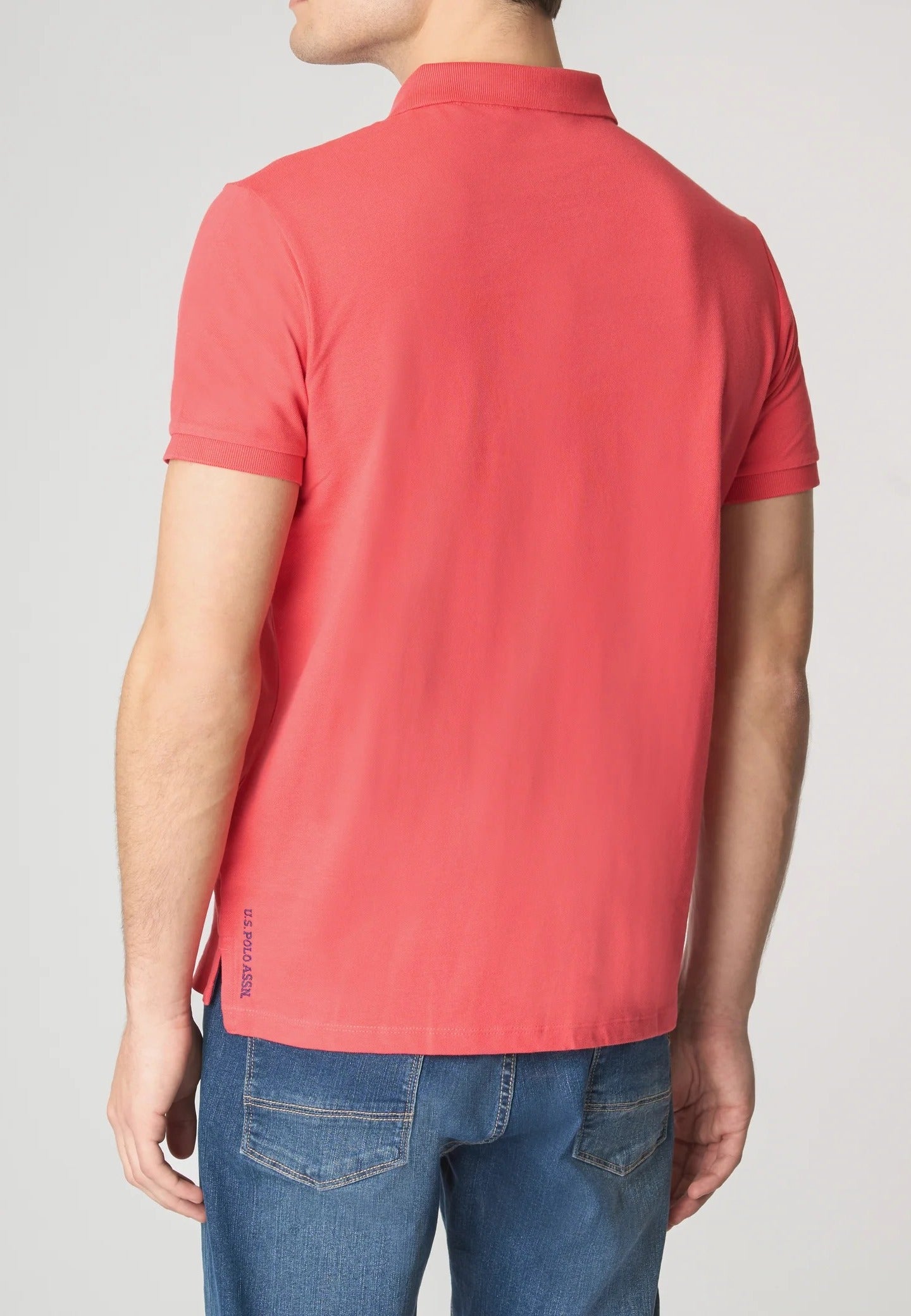 U.S. POLO ASSN. Polo Uomo King Basic-Rosso