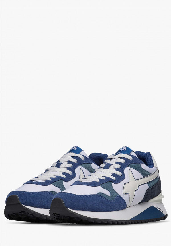 W6YZ Sneaker Uomo Yak-M-Blu Bianco