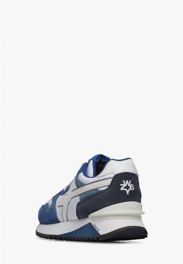 W6YZ Sneaker Uomo Yak-M-Blu Bianco