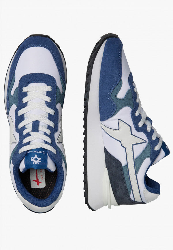 W6YZ Sneaker Uomo Yak-M-Blu Bianco