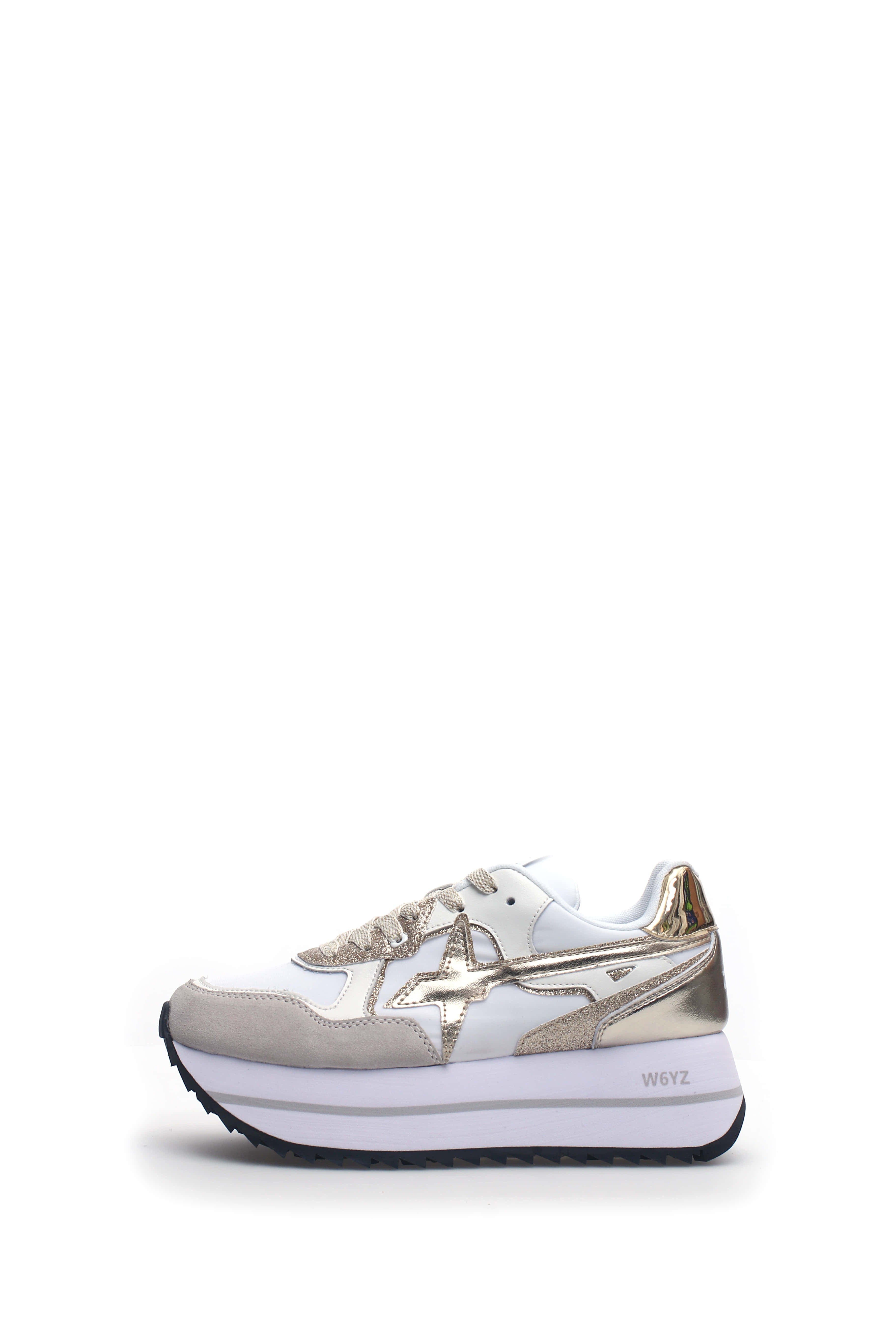 W6YZ Sneaker Donna Deva W-Bianco Platino