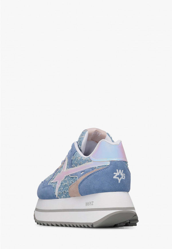 W6YZ Sneaker Donna Deva W-Celeste