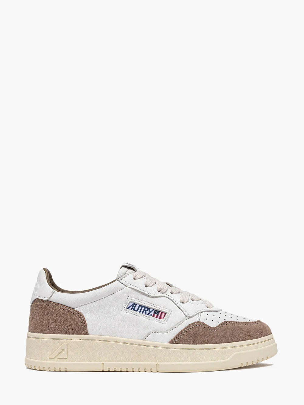 AUTRY Sneaker Uomo Medalist Low-White Tobacco