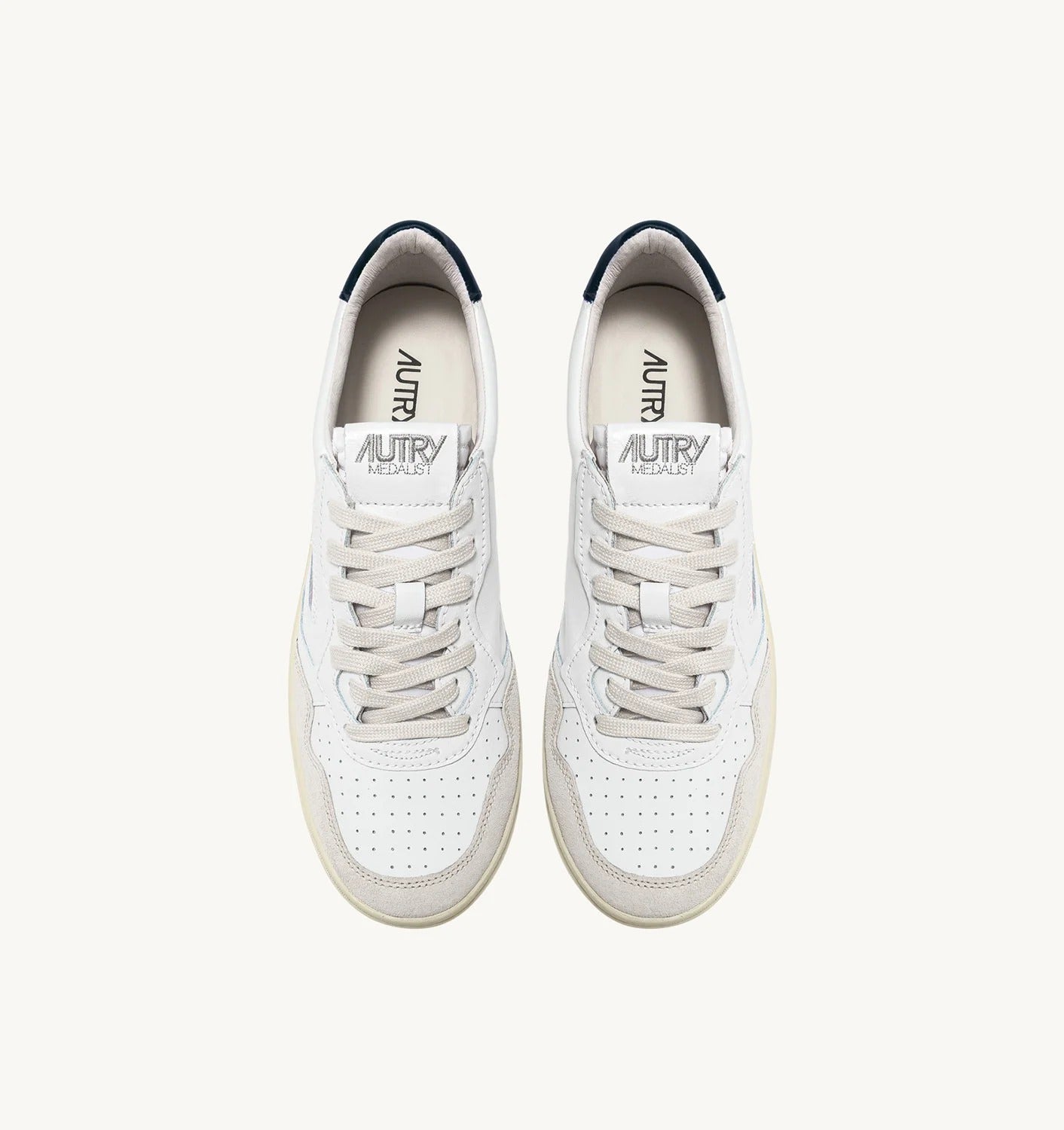 AUTRY Sneaker Uomo Medalist Low-White Blu