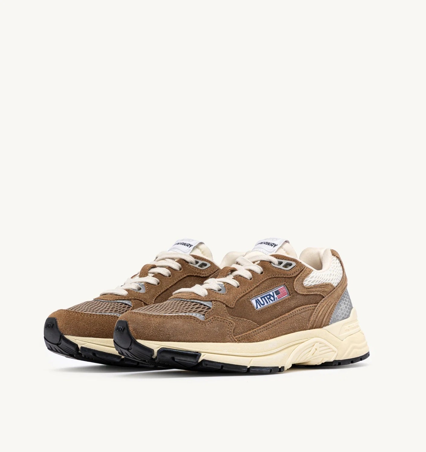 AUTRY Sneaker Uomo Hyperway Low-Cigar Silver