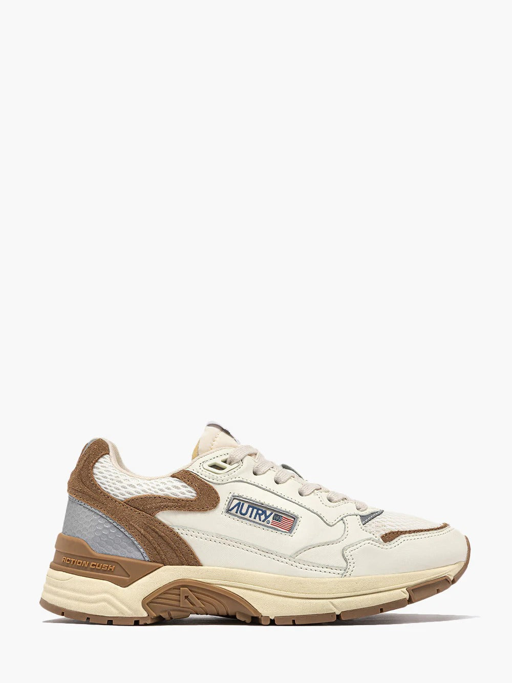 AUTRY Sneaker Donna Hyperway Low-White Marsh Cigar