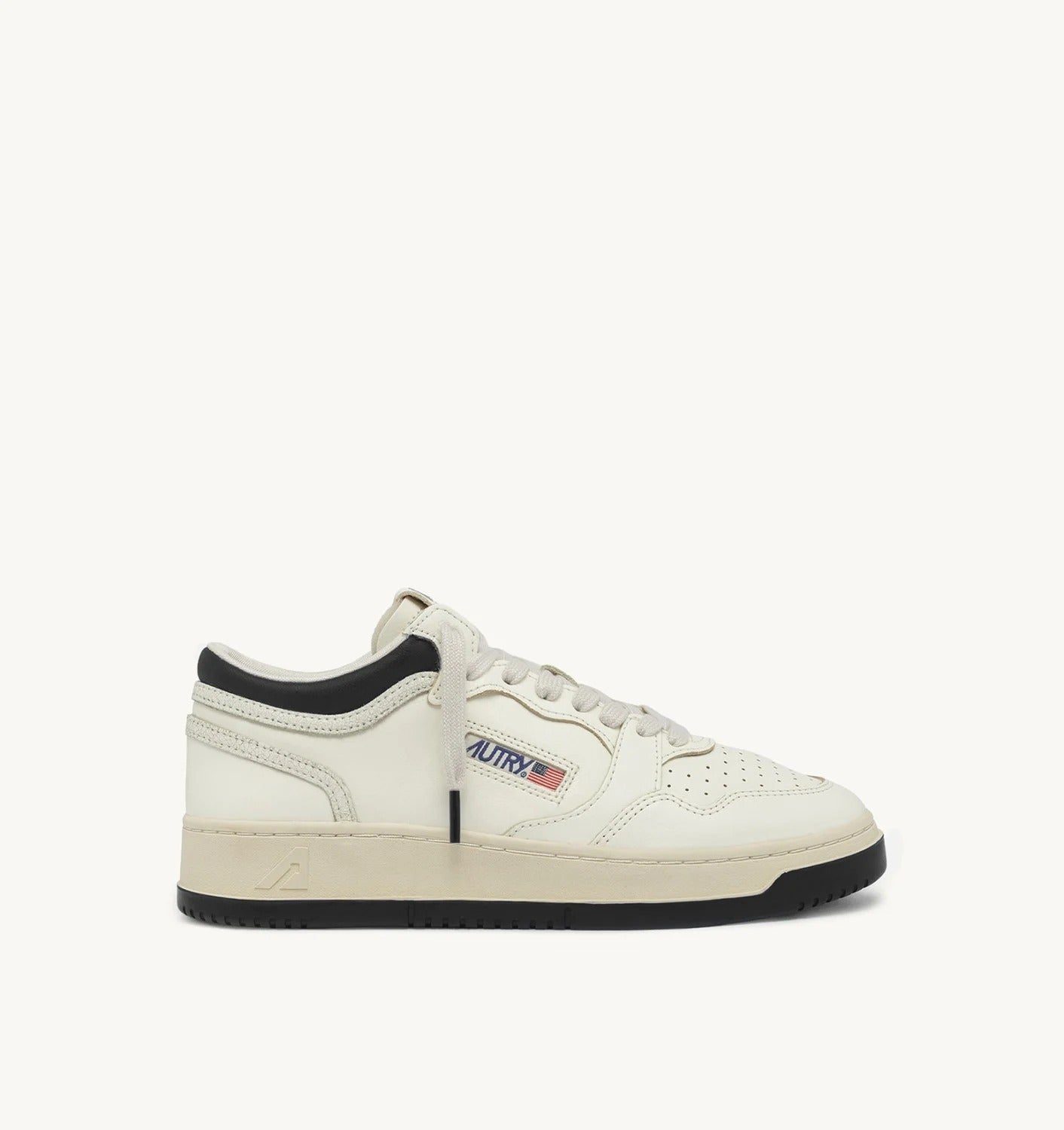 AUTRY Sneaker Uomo Med-Way Mid-Marshmallow Black