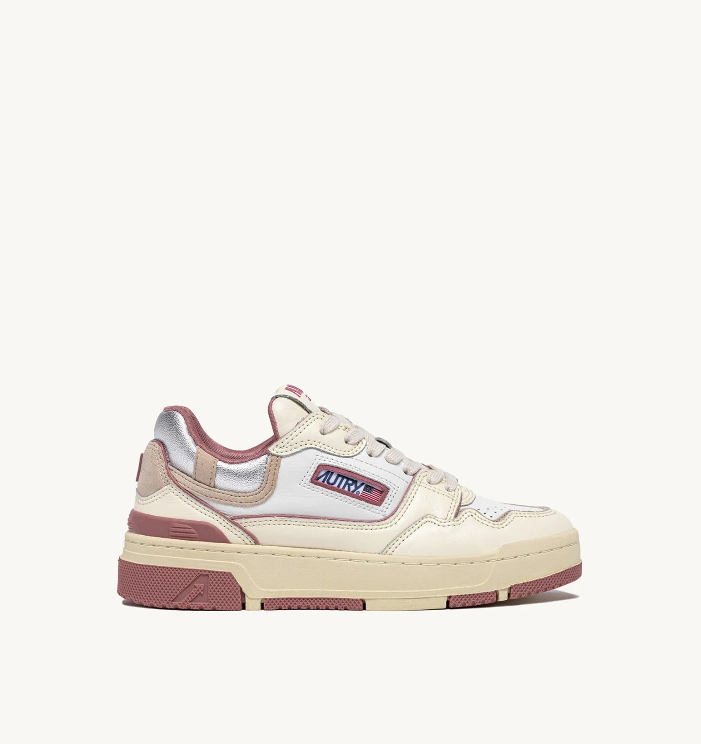 AUTRY Sneaker Uomo Medalist Low-Moka White