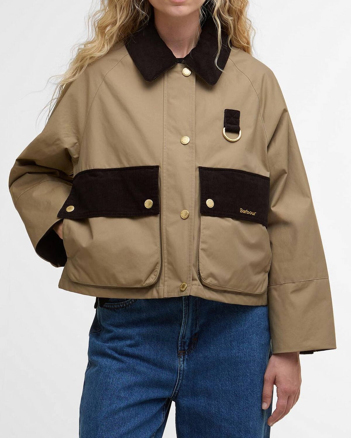 BARBOUR Giacca Donna Phoebe-Military Brown