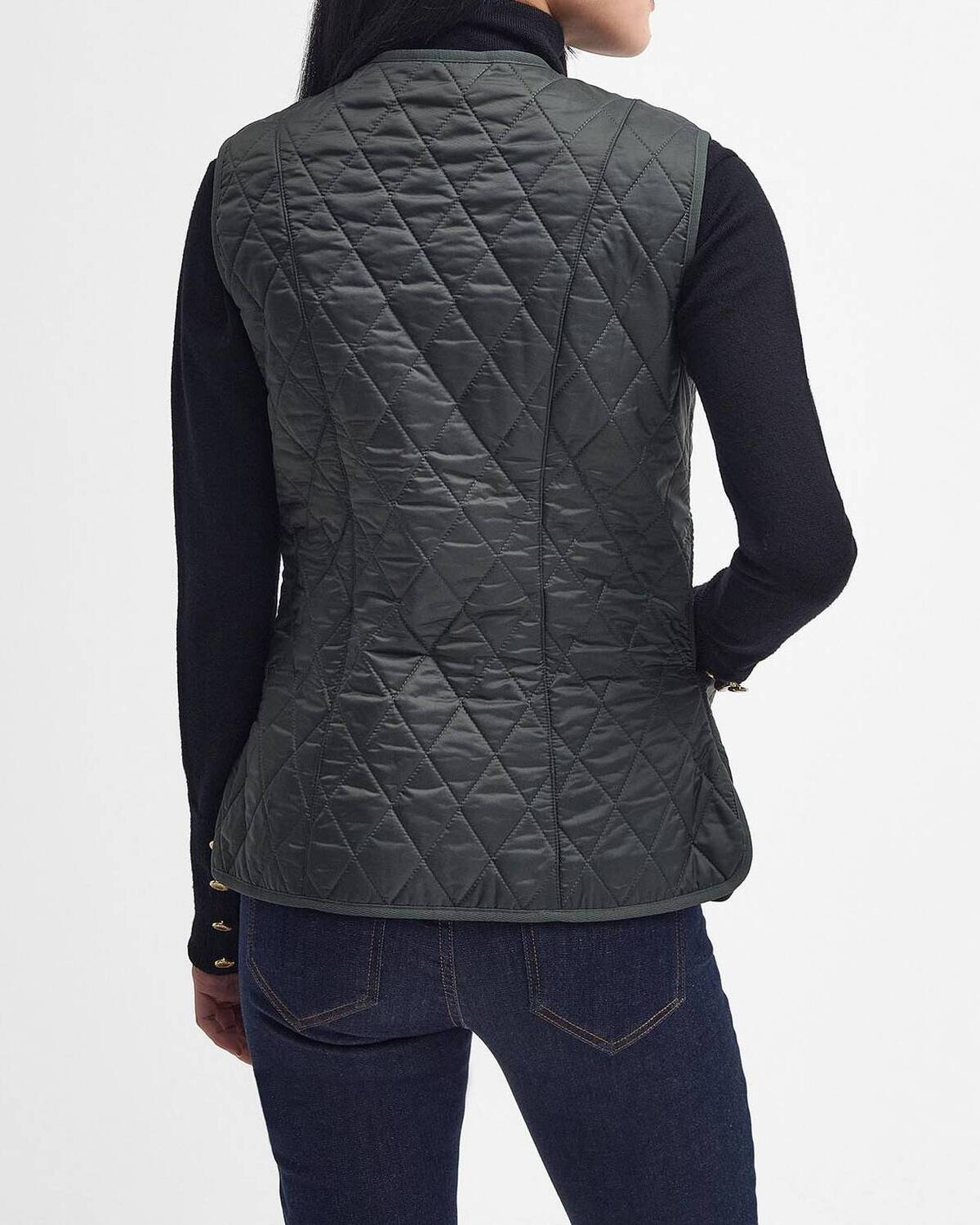 BARBOUR Smanicato Donna Betty Liner-Dark Olive