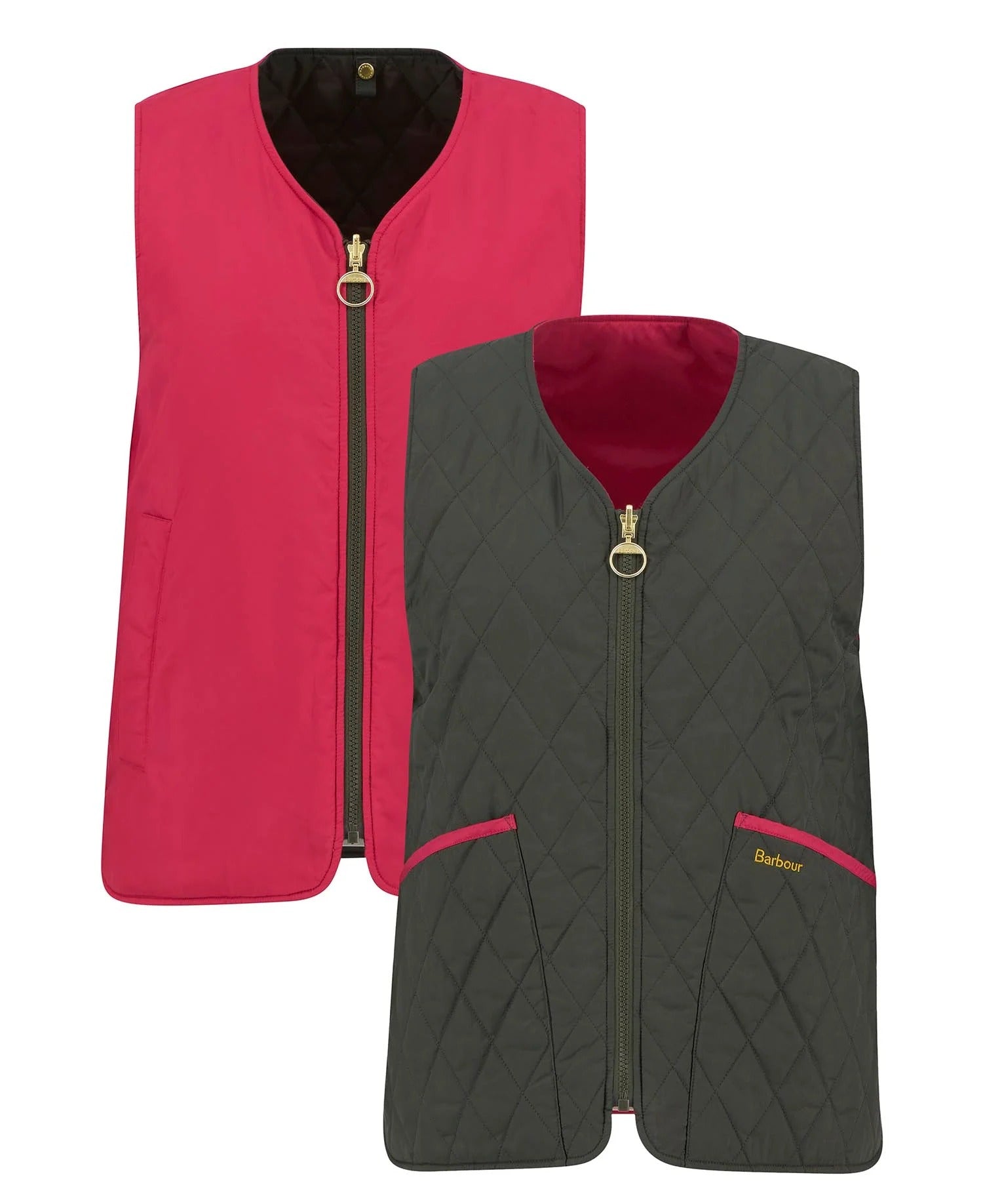 BARBOUR Smanicato Donna My Barbour Reversible-Sage/Zeni Pink