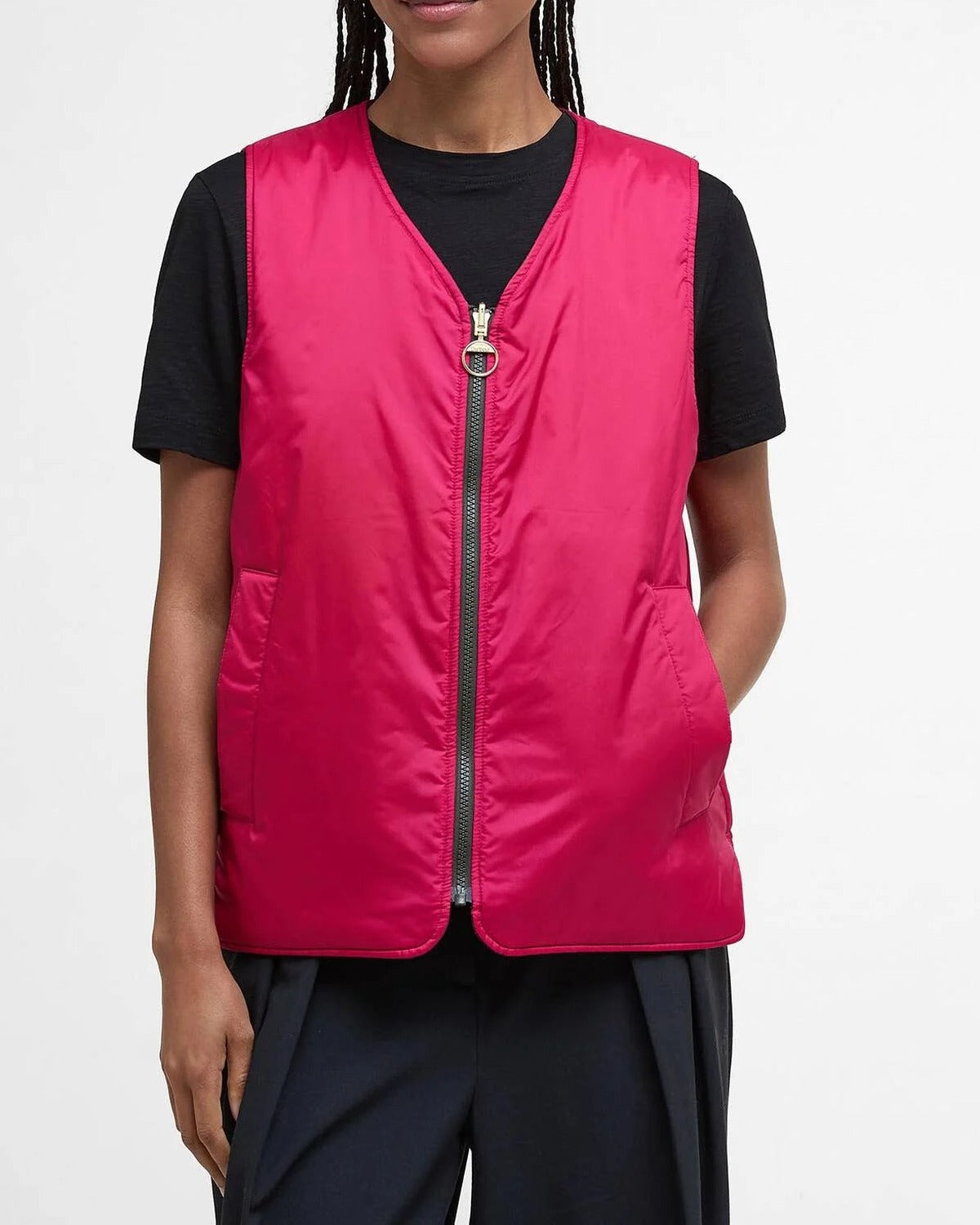 BARBOUR Smanicato Donna My Barbour Reversible-Sage/Zeni Pink