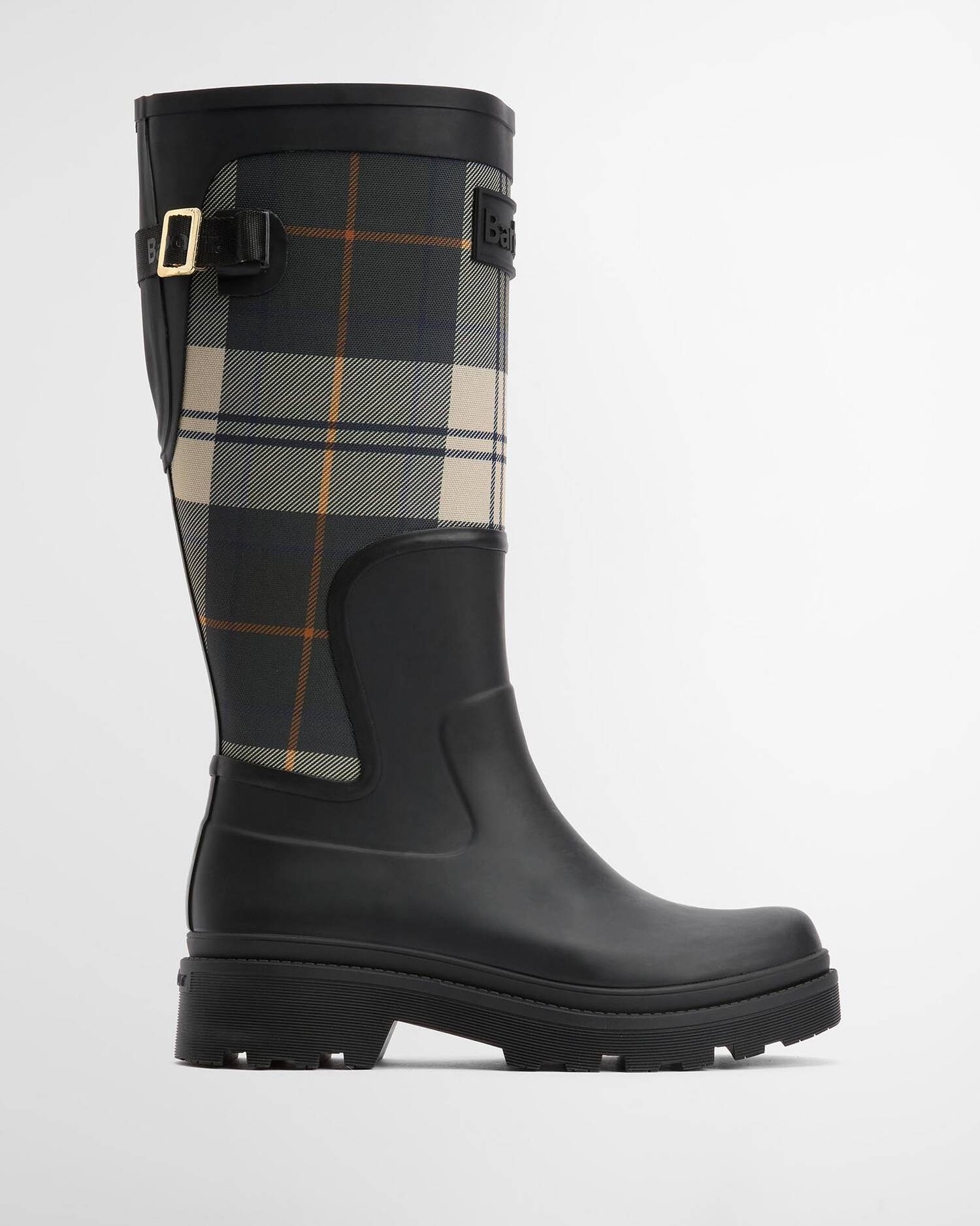 BARBOUR Stivale Donna Dena-Black Ancient Tartan