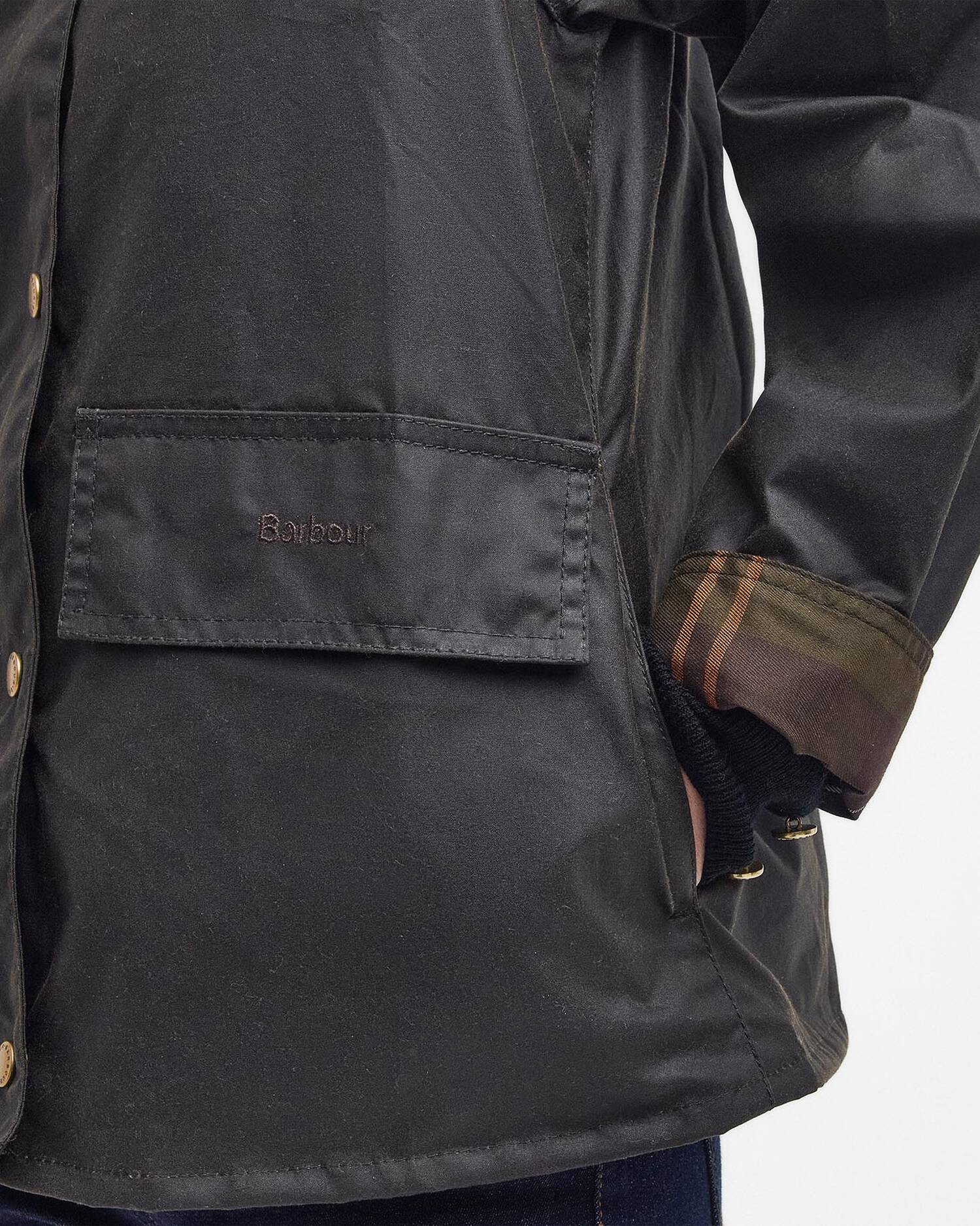 BARBOUR Giacca Donna Avon Wax-Olive