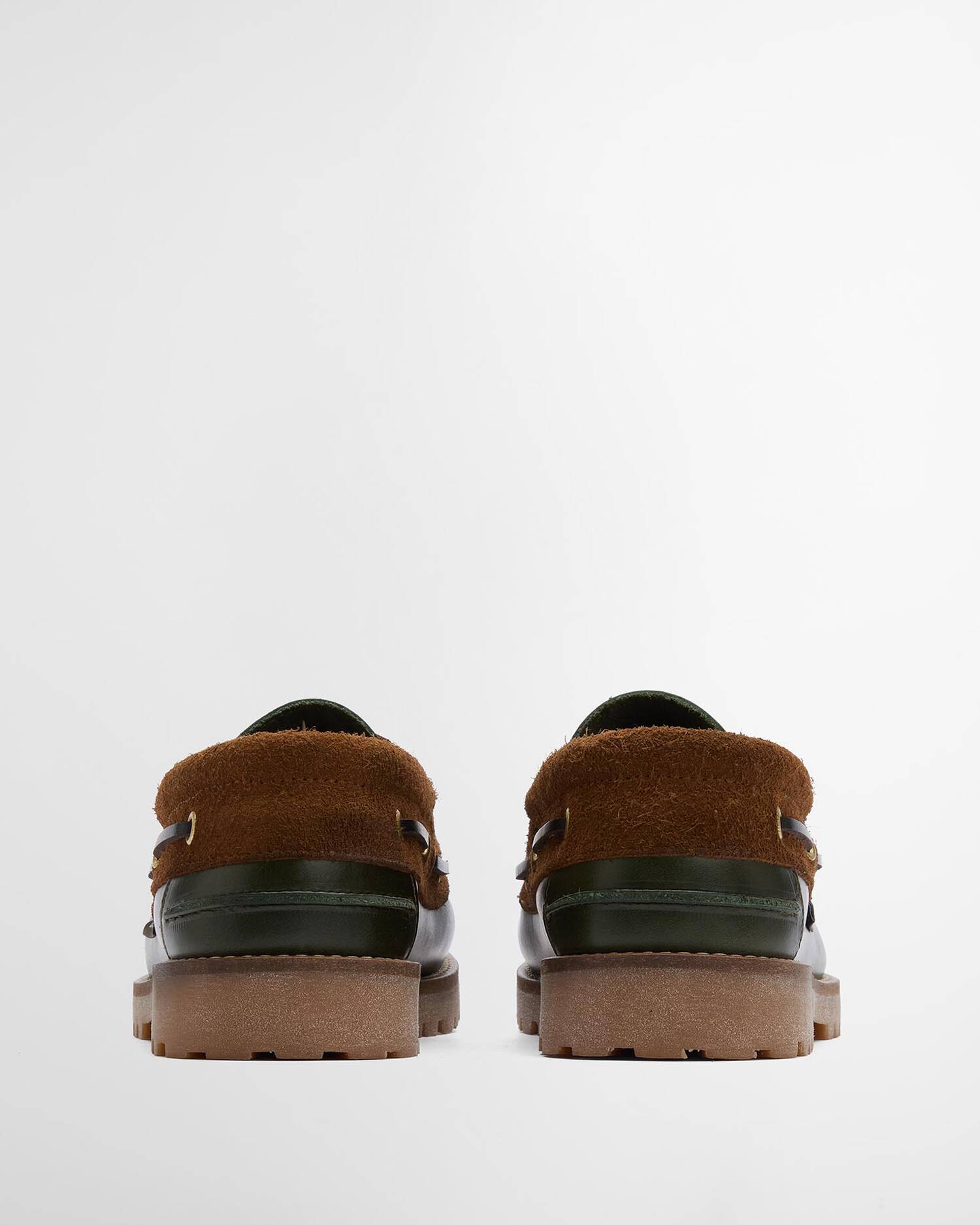 BARBOUR Mocassino Uomo Deck-Olive