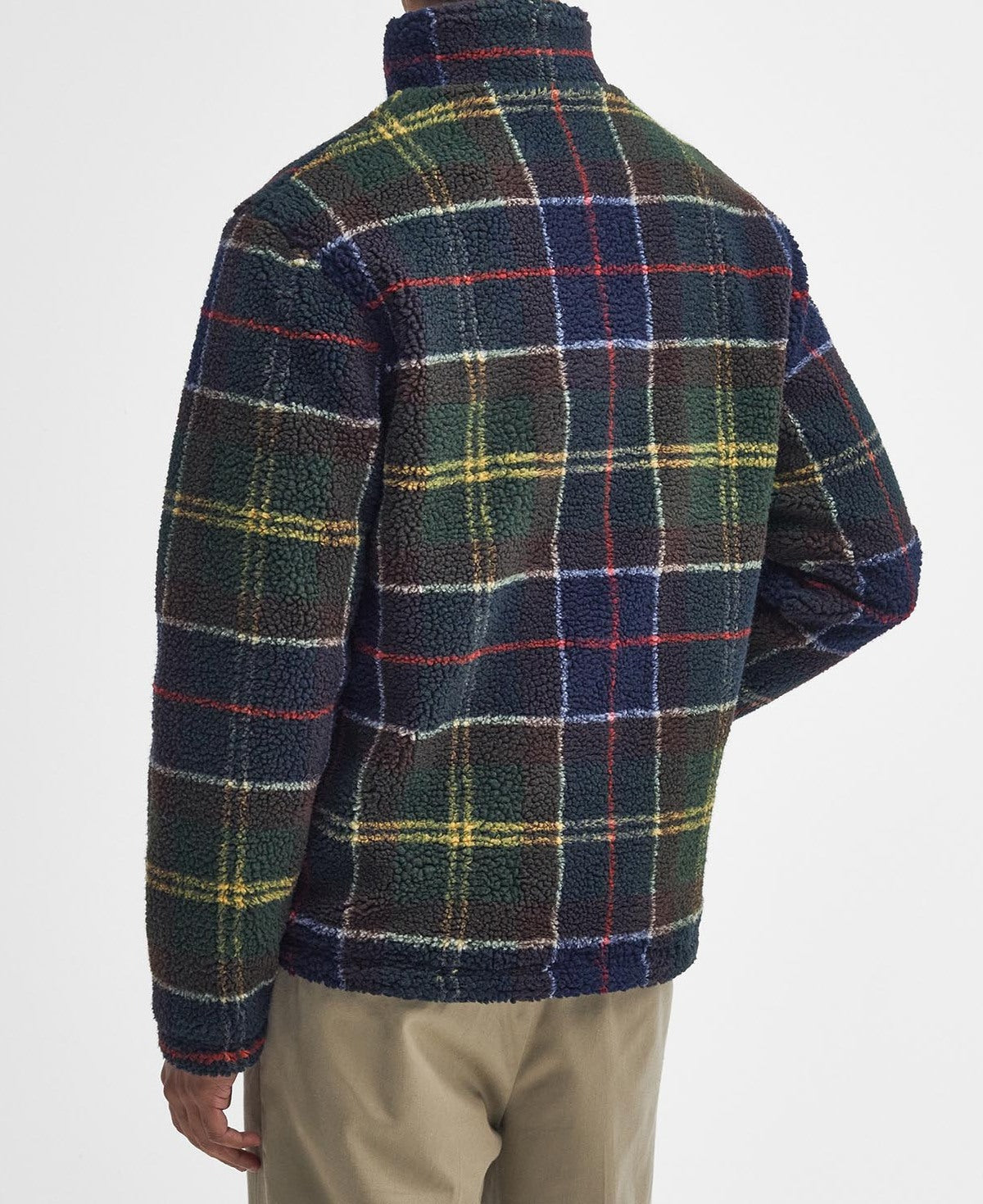 BARBOUR Felpa Uomo Sherpa-Classic Tartan