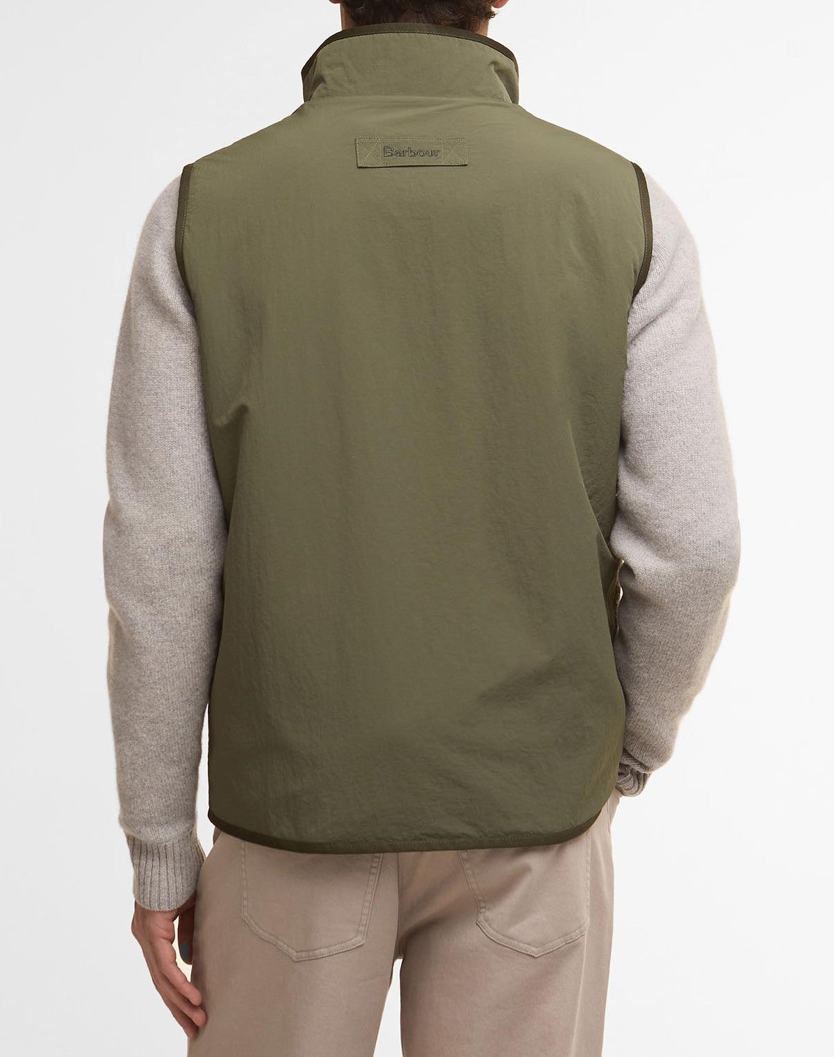 BARBOUR Gilet Uomo Reversible Pile-Fern
